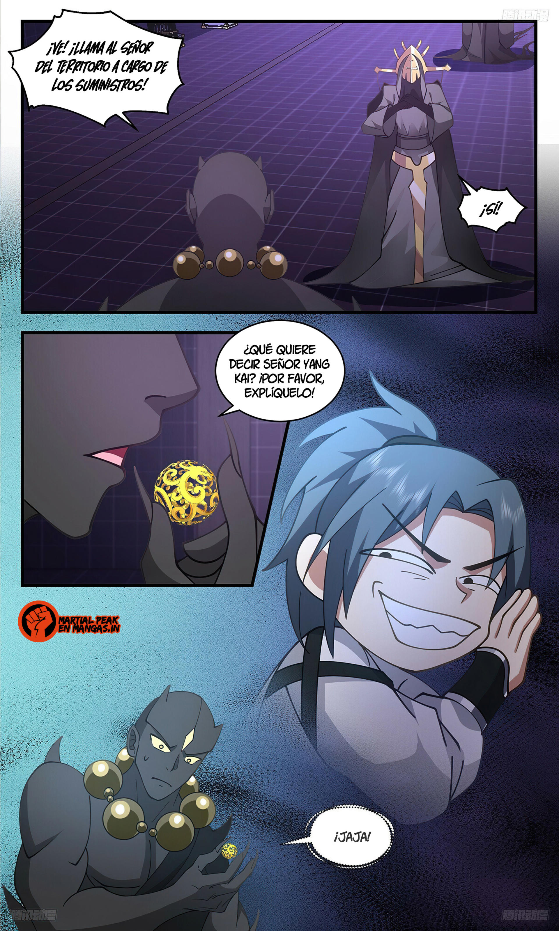 Martial Peak Capítulo 3467 - Página 6 en español