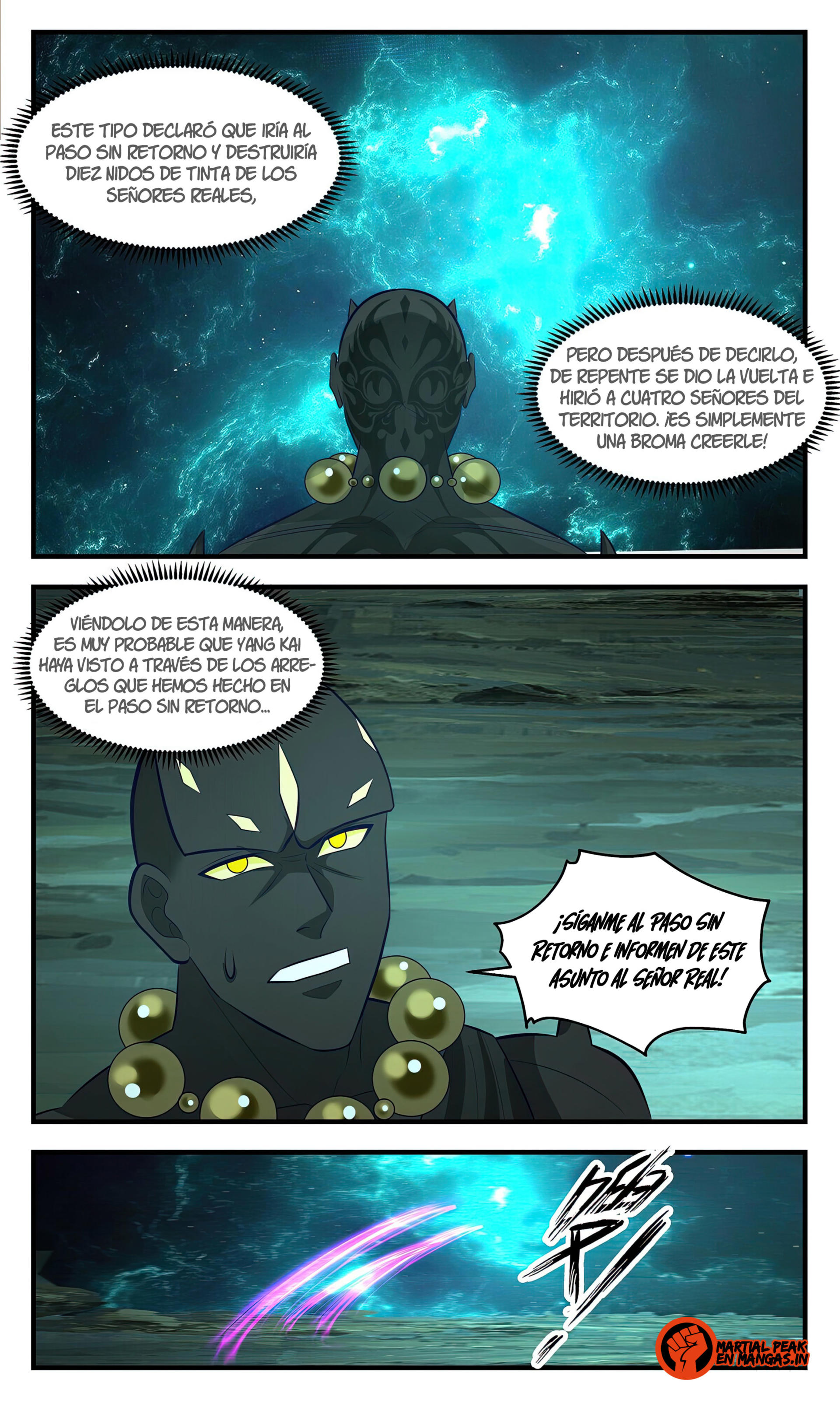 Martial Peak Capítulo 3469 - Página 12 en español