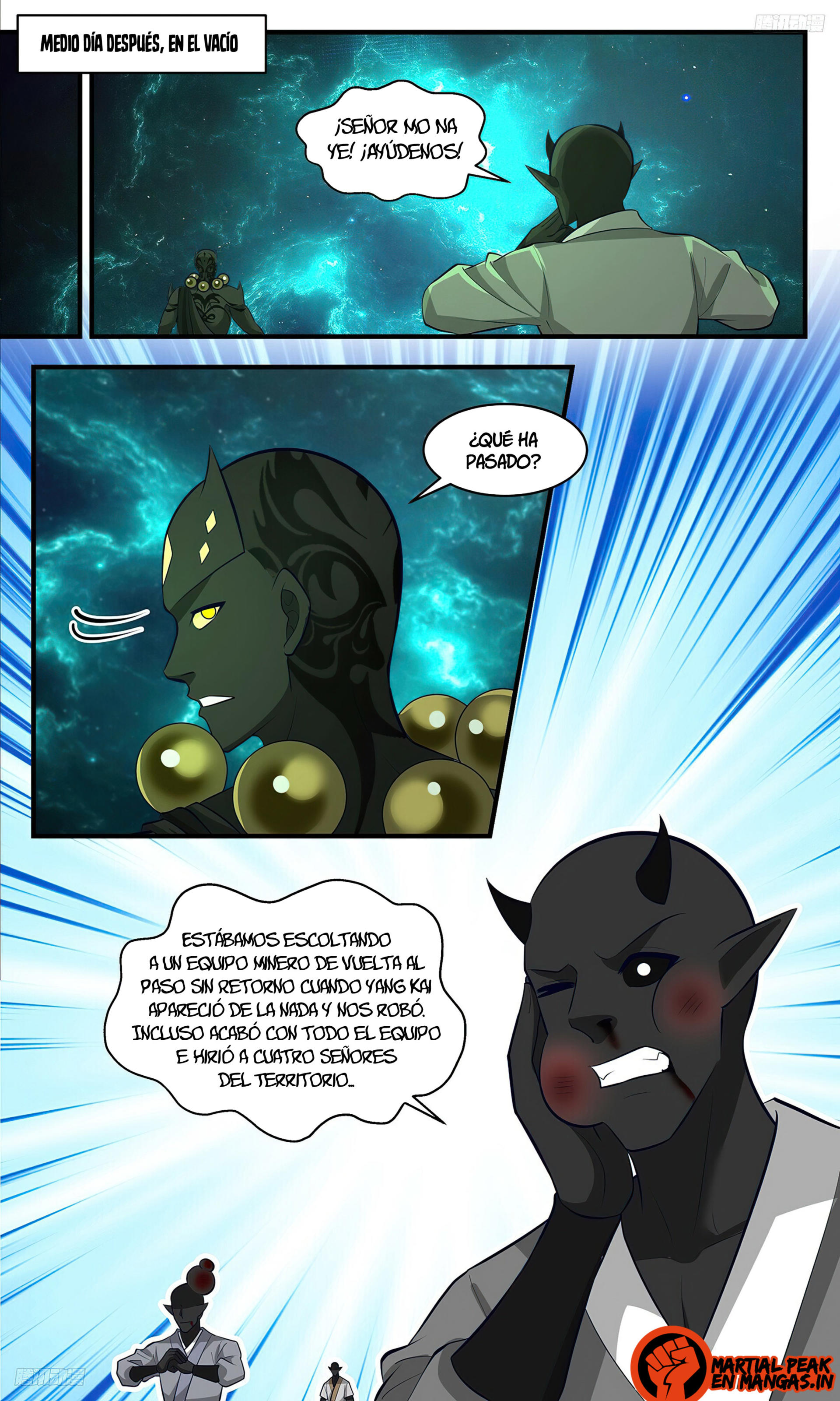 Martial Peak Capítulo 3469 - Página 8 en español