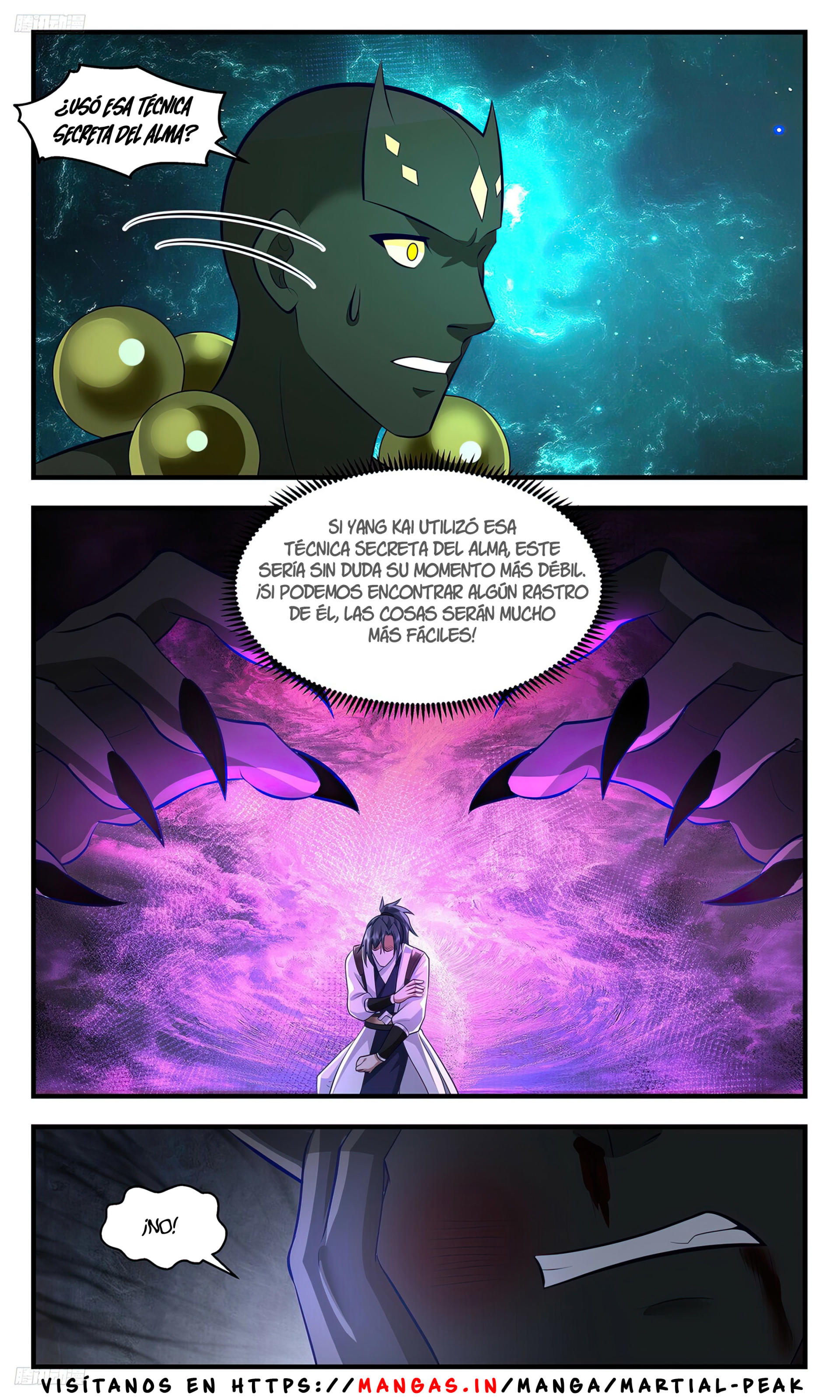 Martial Peak Capítulo 3469 - Página 9 en español