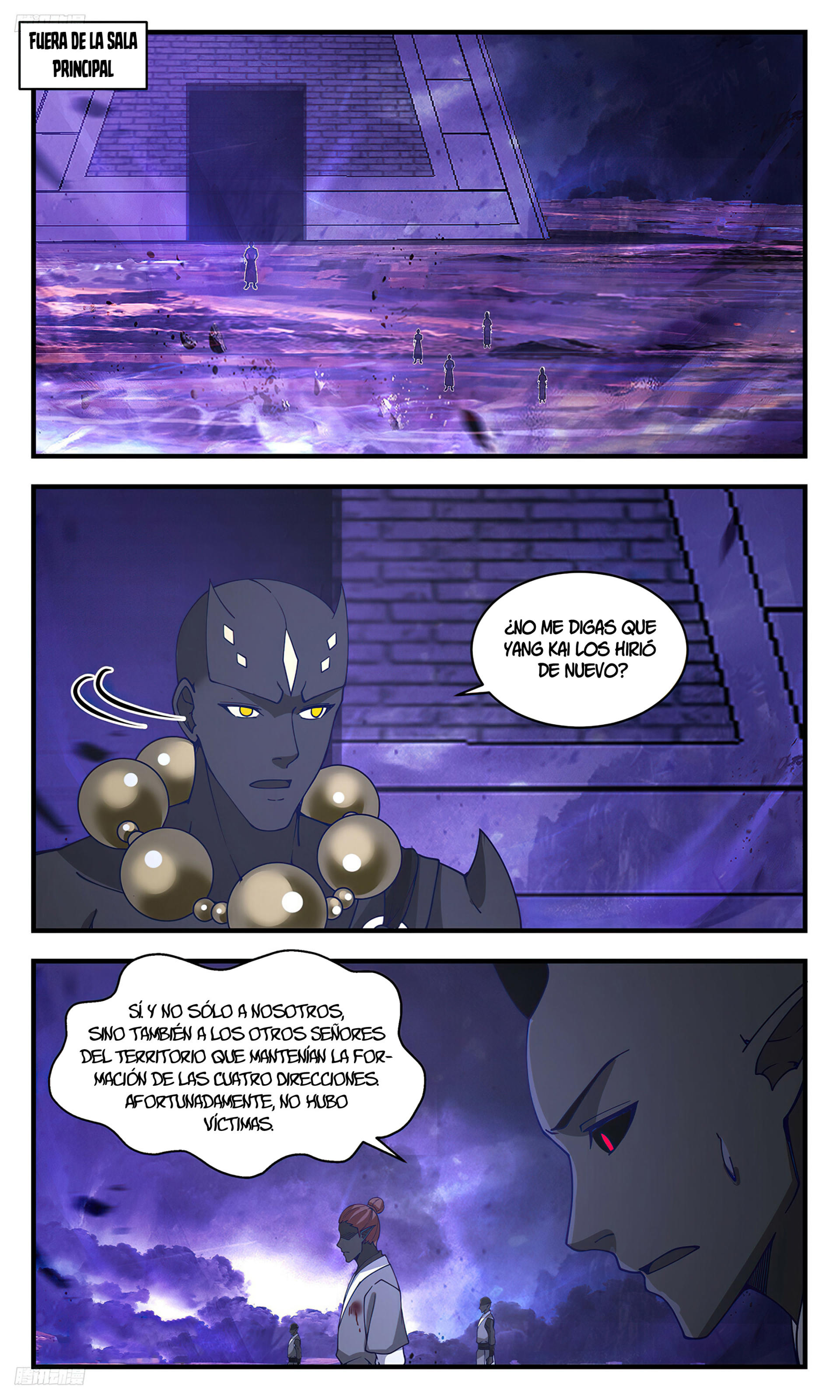 Martial Peak Capítulo 3470 - Página 4 en español