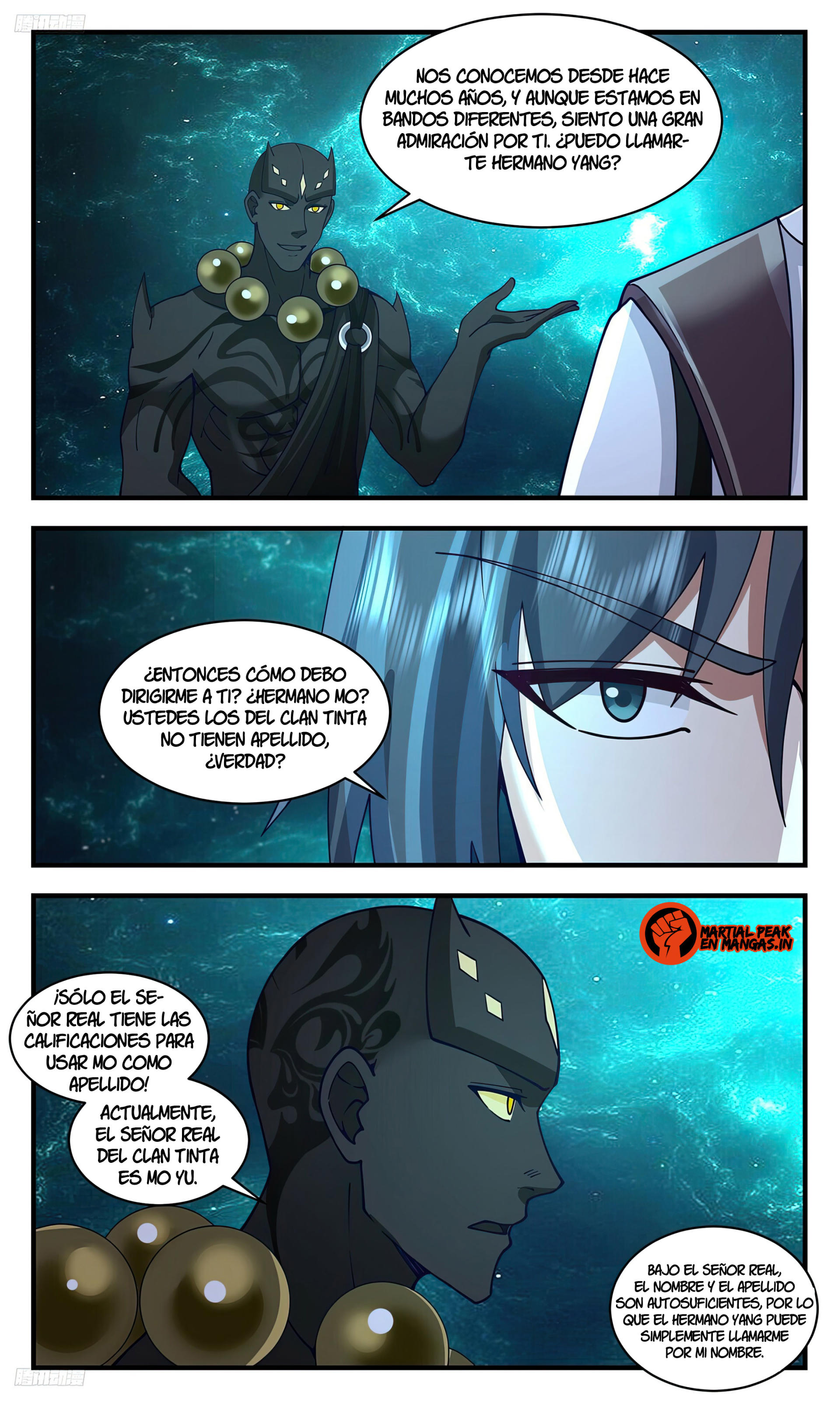 Martial Peak Capítulo 3470 - Página 9 en español