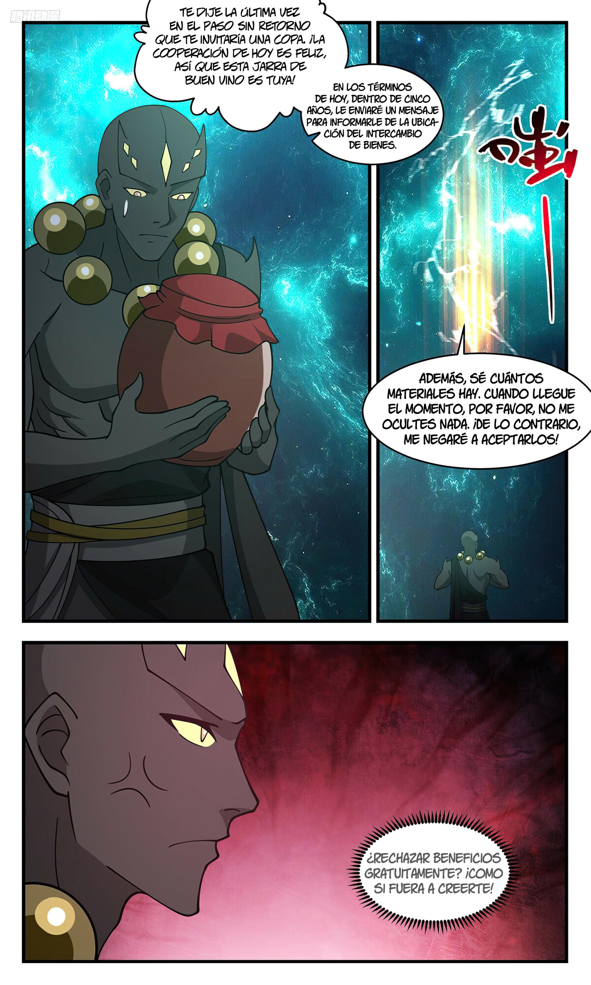 Martial Peak Capítulo 3471 - Página 5 en español
