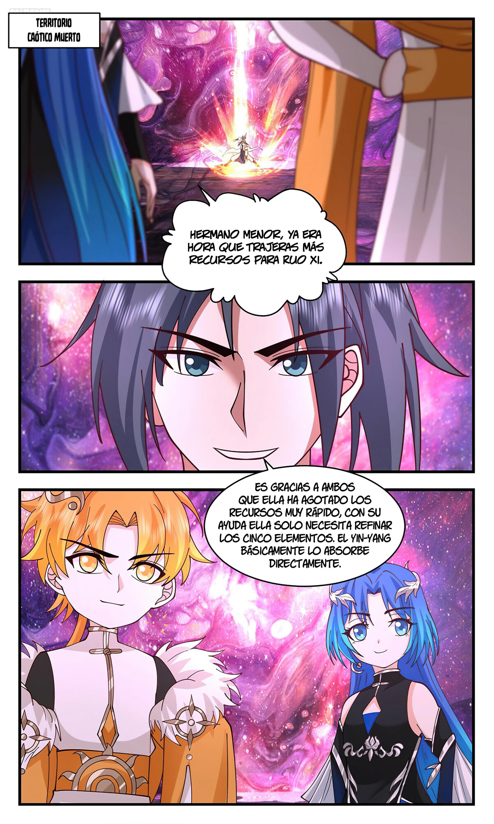 Martial Peak Capítulo 3472 - Página 7 en español