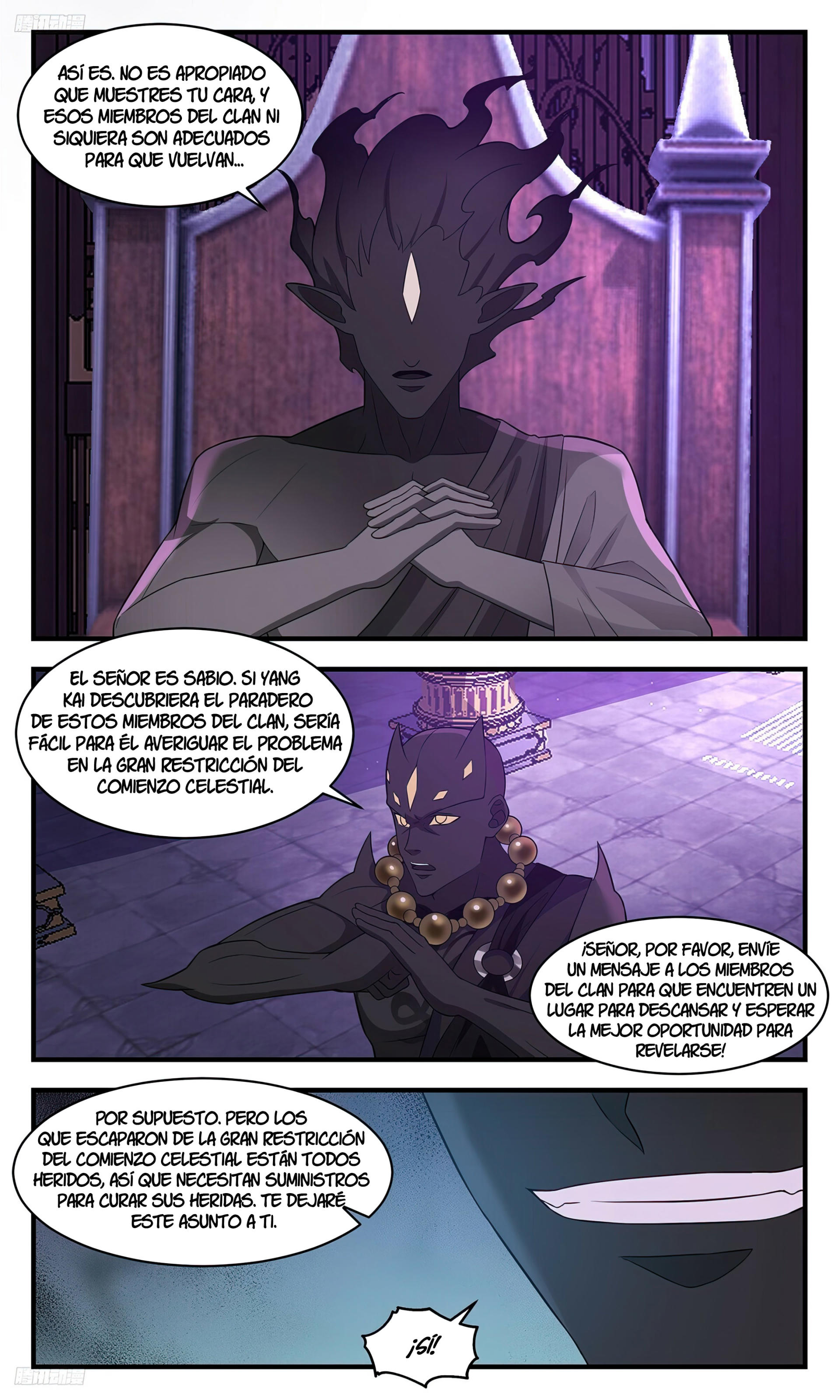 Martial Peak Capítulo 3473 - Página 5 en español