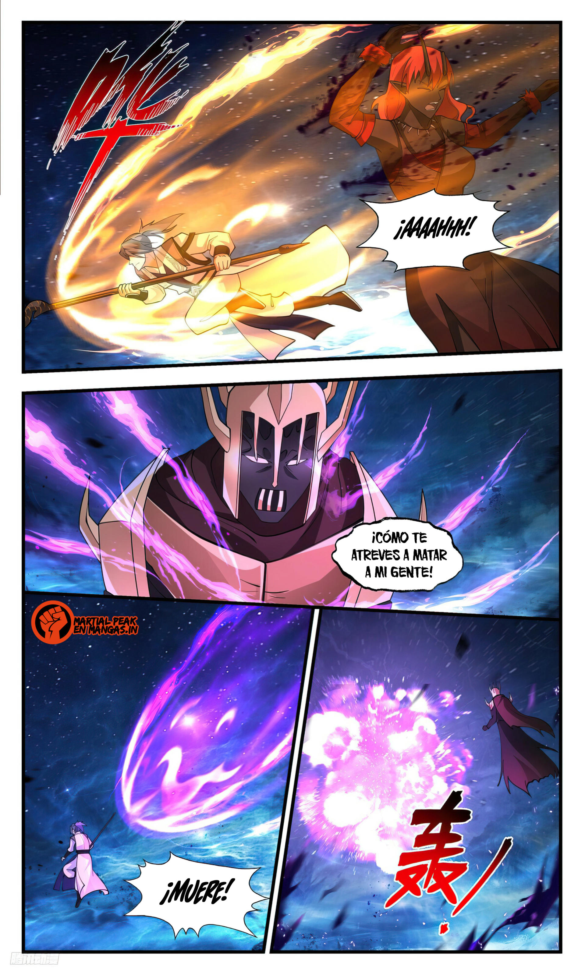 Martial Peak Capítulo 3474 - Página 11 en español