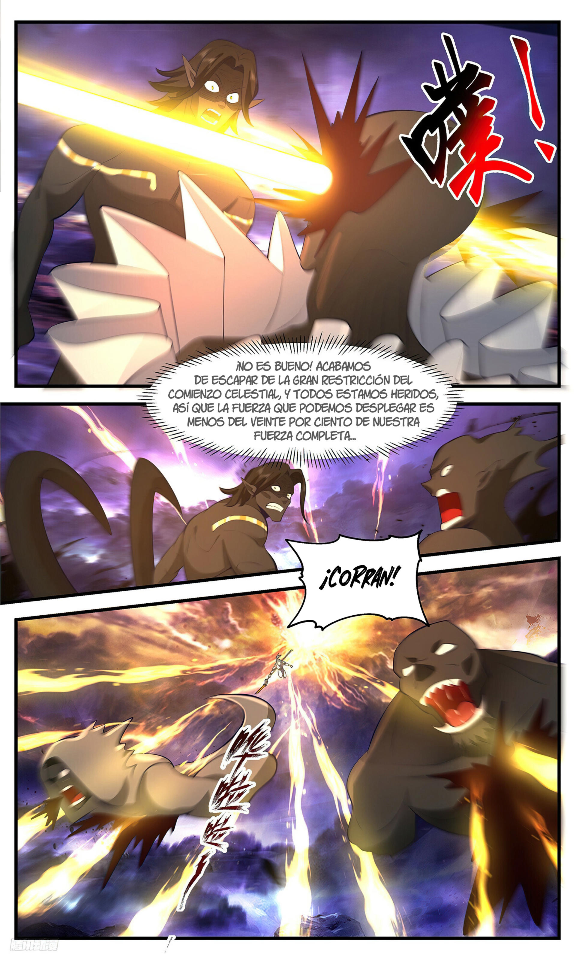 Martial Peak Capítulo 3477 - Página 11 en español