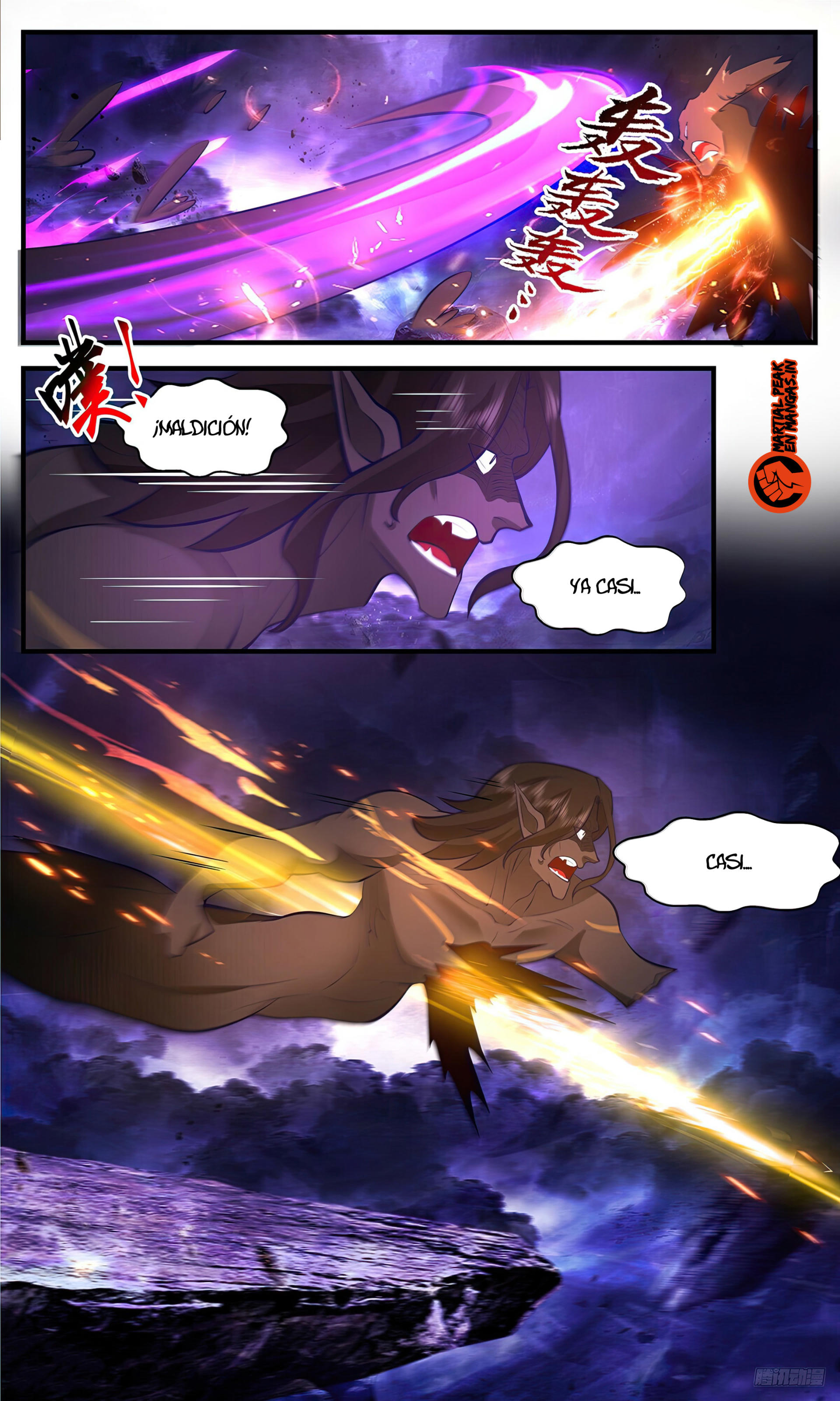 Martial Peak Capítulo 3477 - Página 12 en español