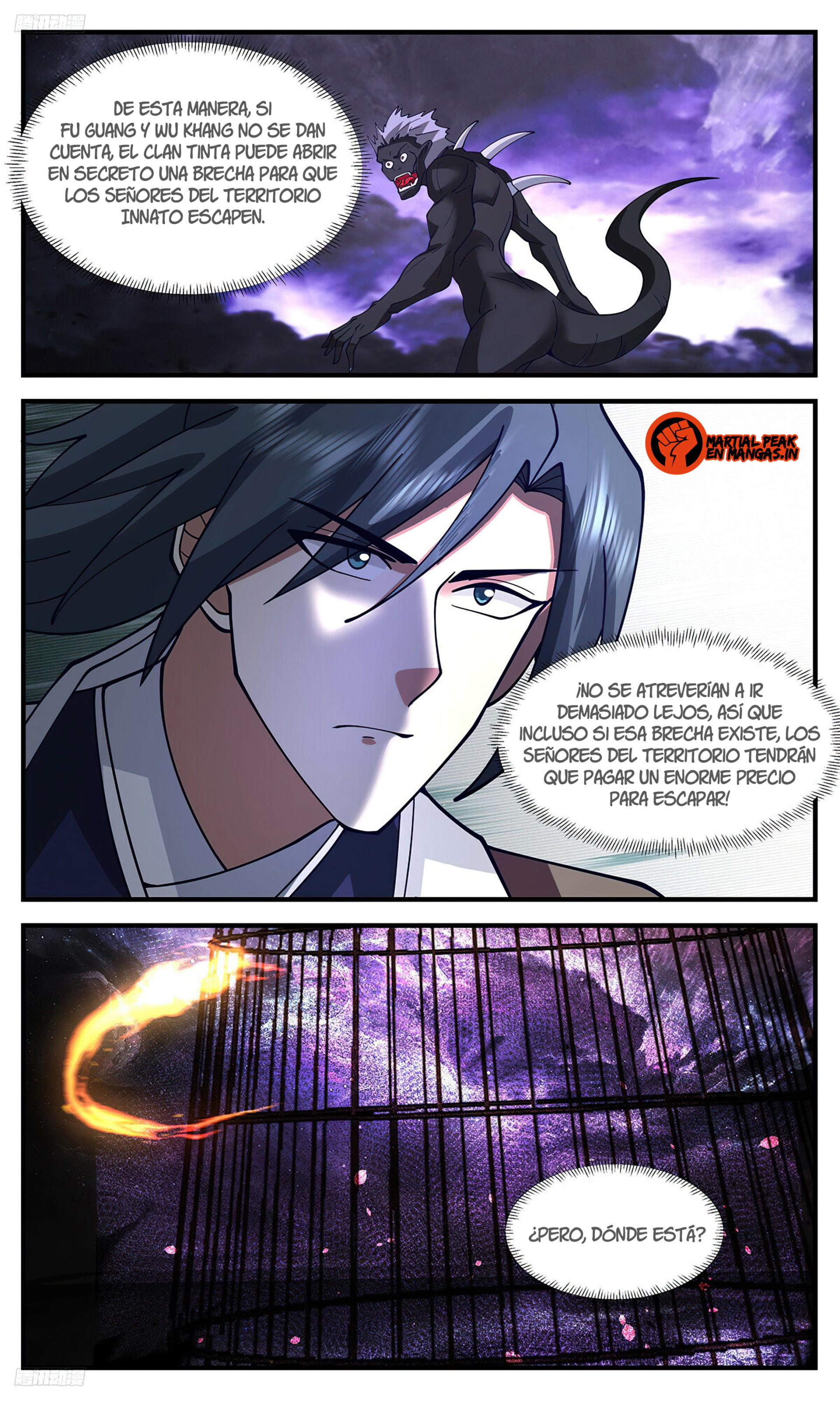 Martial Peak Capítulo 3477 - Página 3 en español