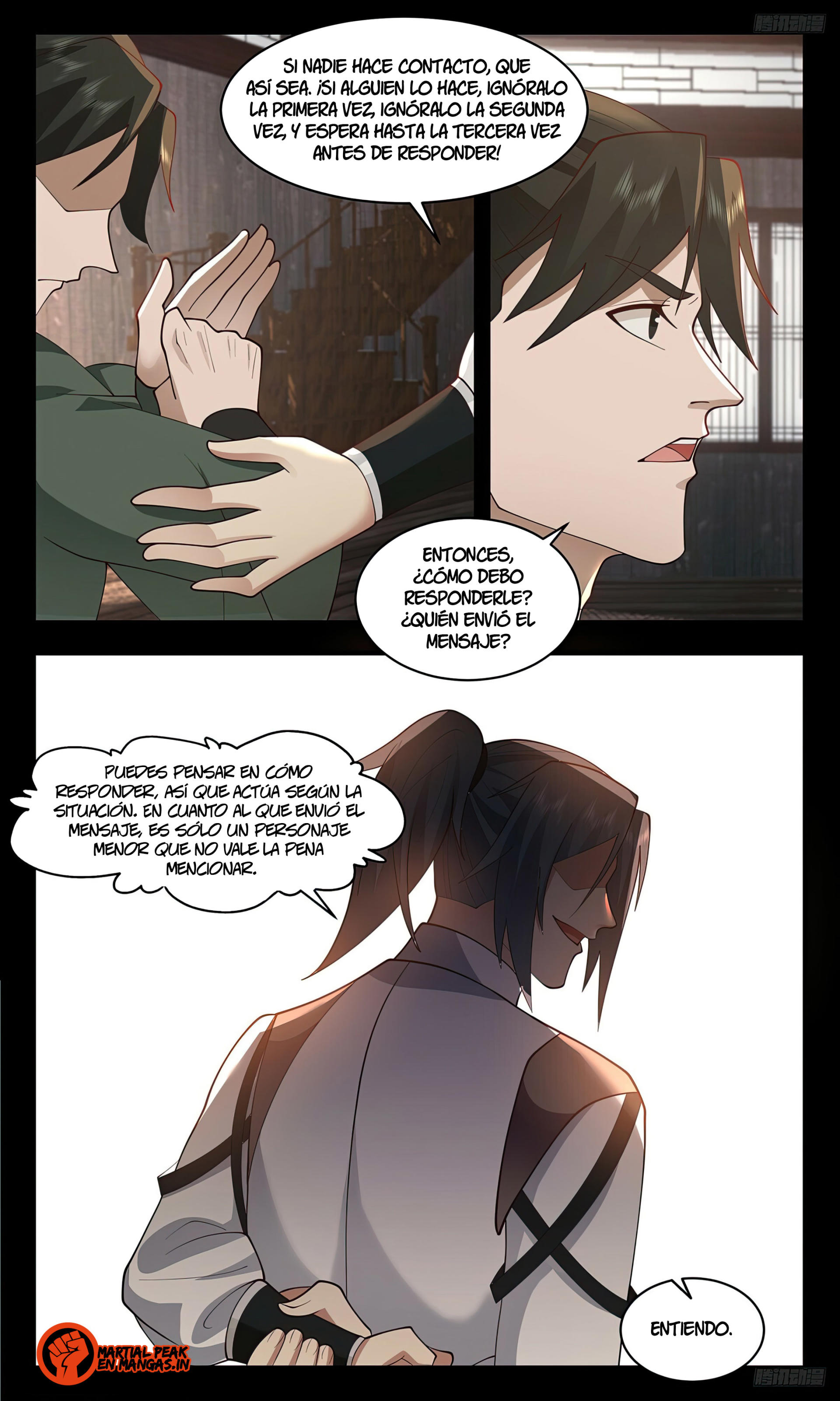 Martial Peak Capítulo 3479 - Página 8 en español