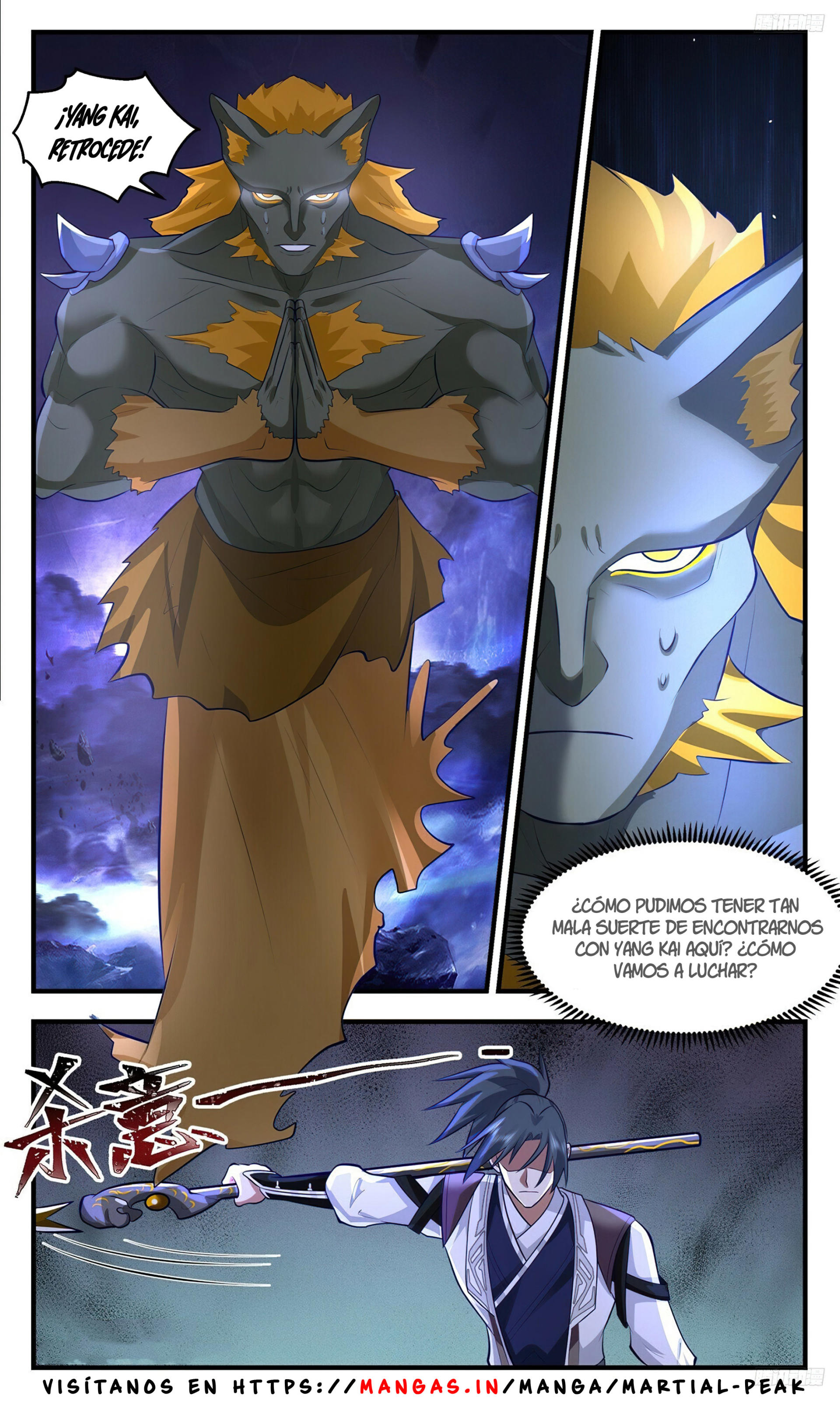 Martial Peak Capítulo 3481 - Página 10 en español