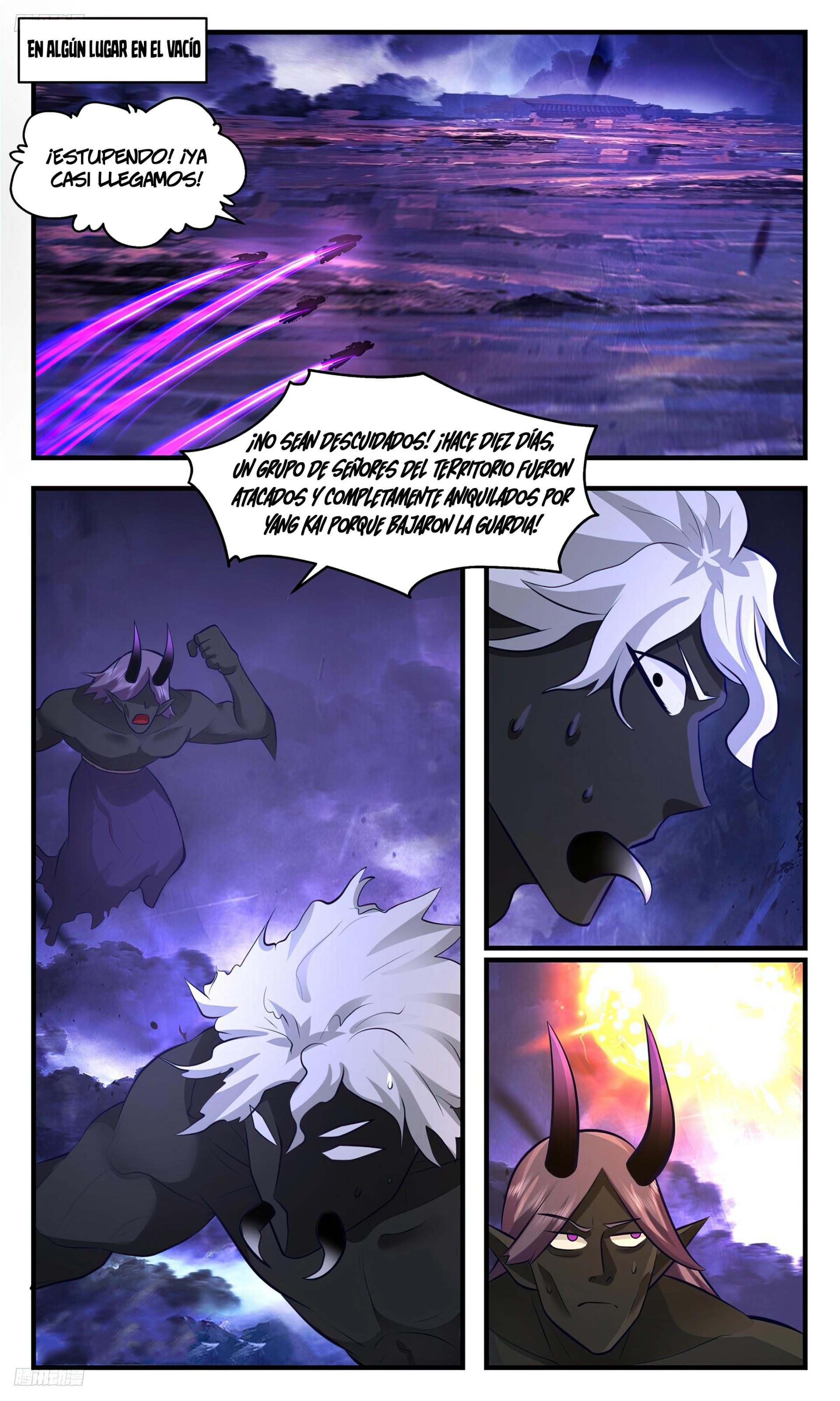 Martial Peak Capítulo 3481 - Página 4 en español