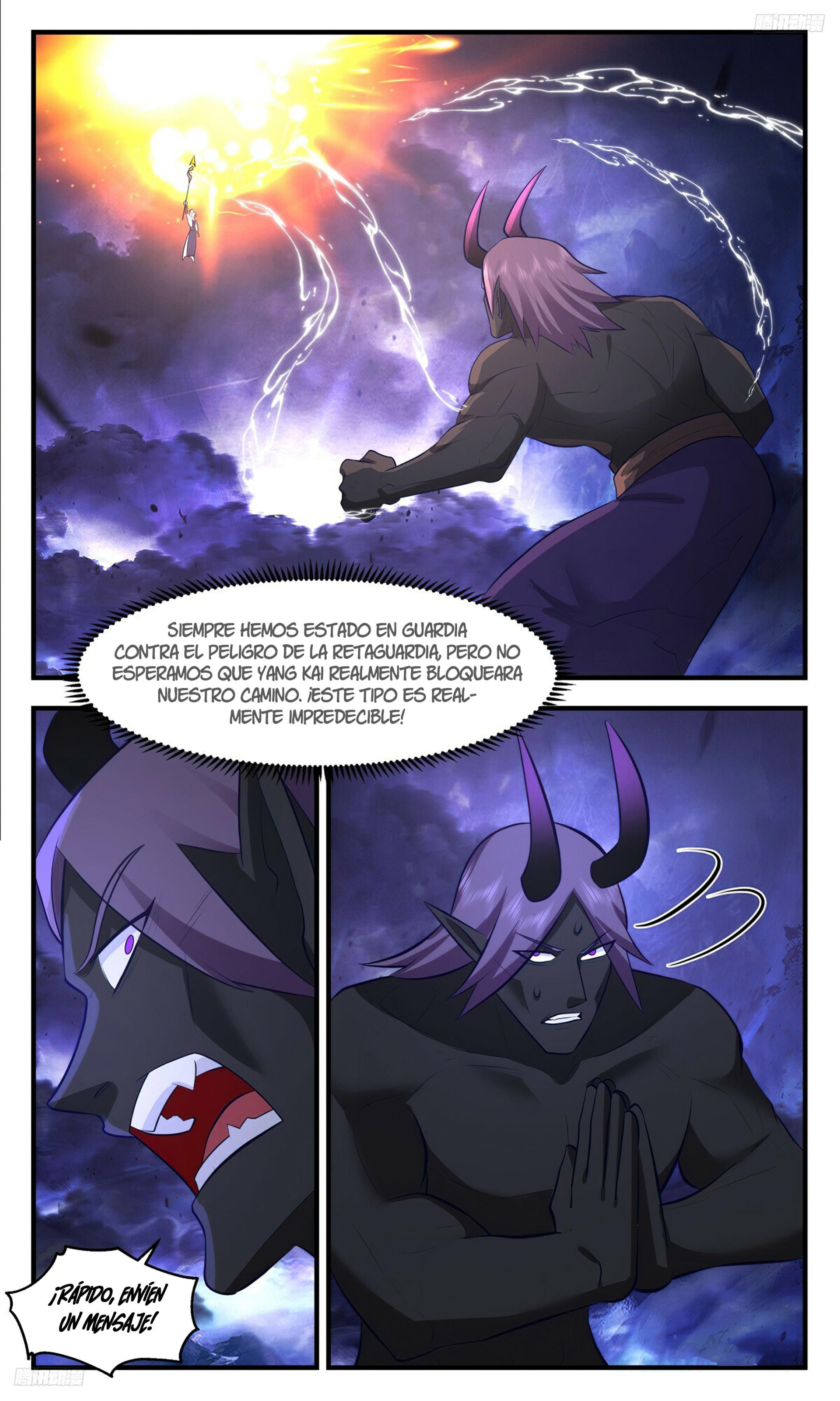 Martial Peak Capítulo 3481 - Página 6 en español