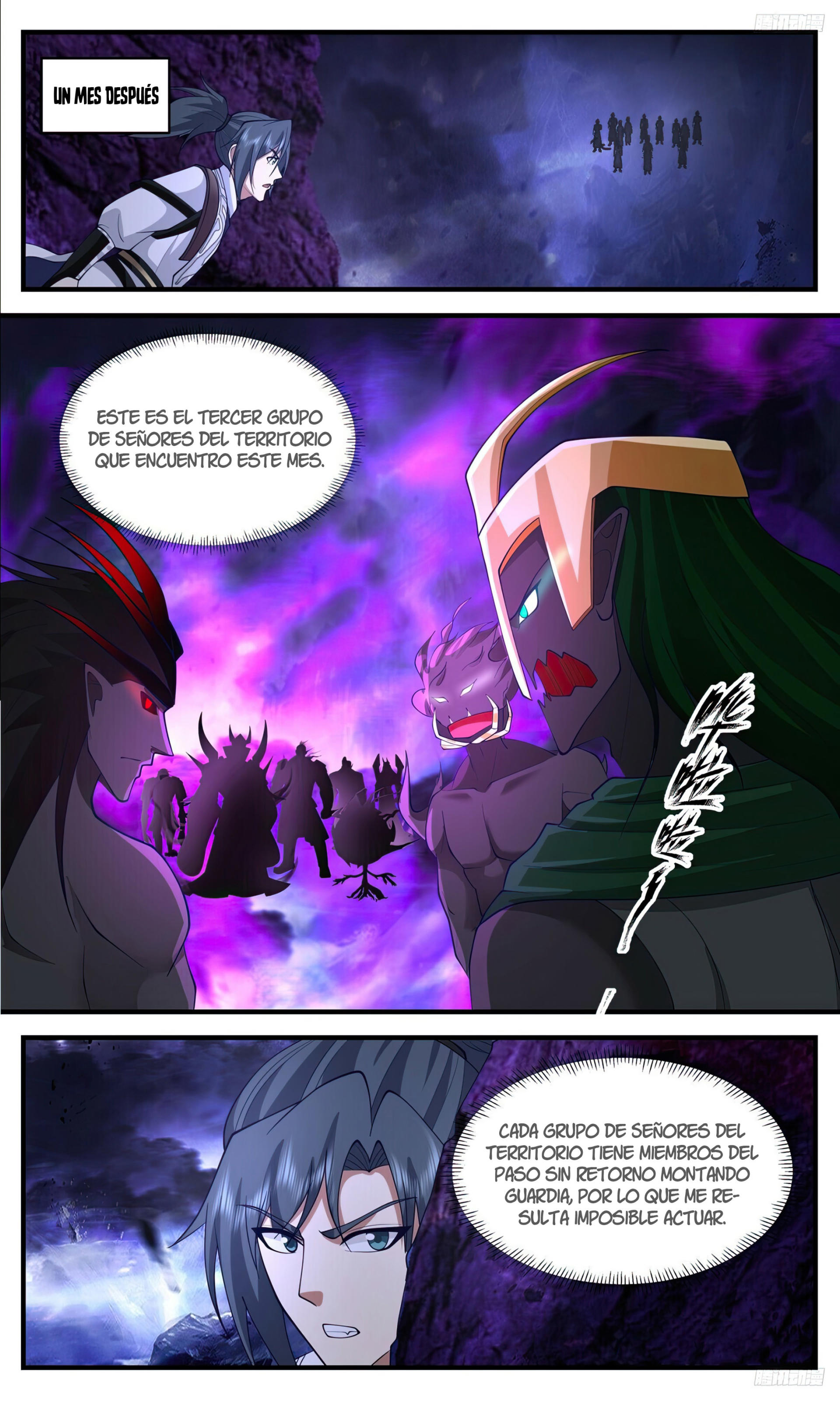 Martial Peak Capítulo 3482 - Página 10 en español