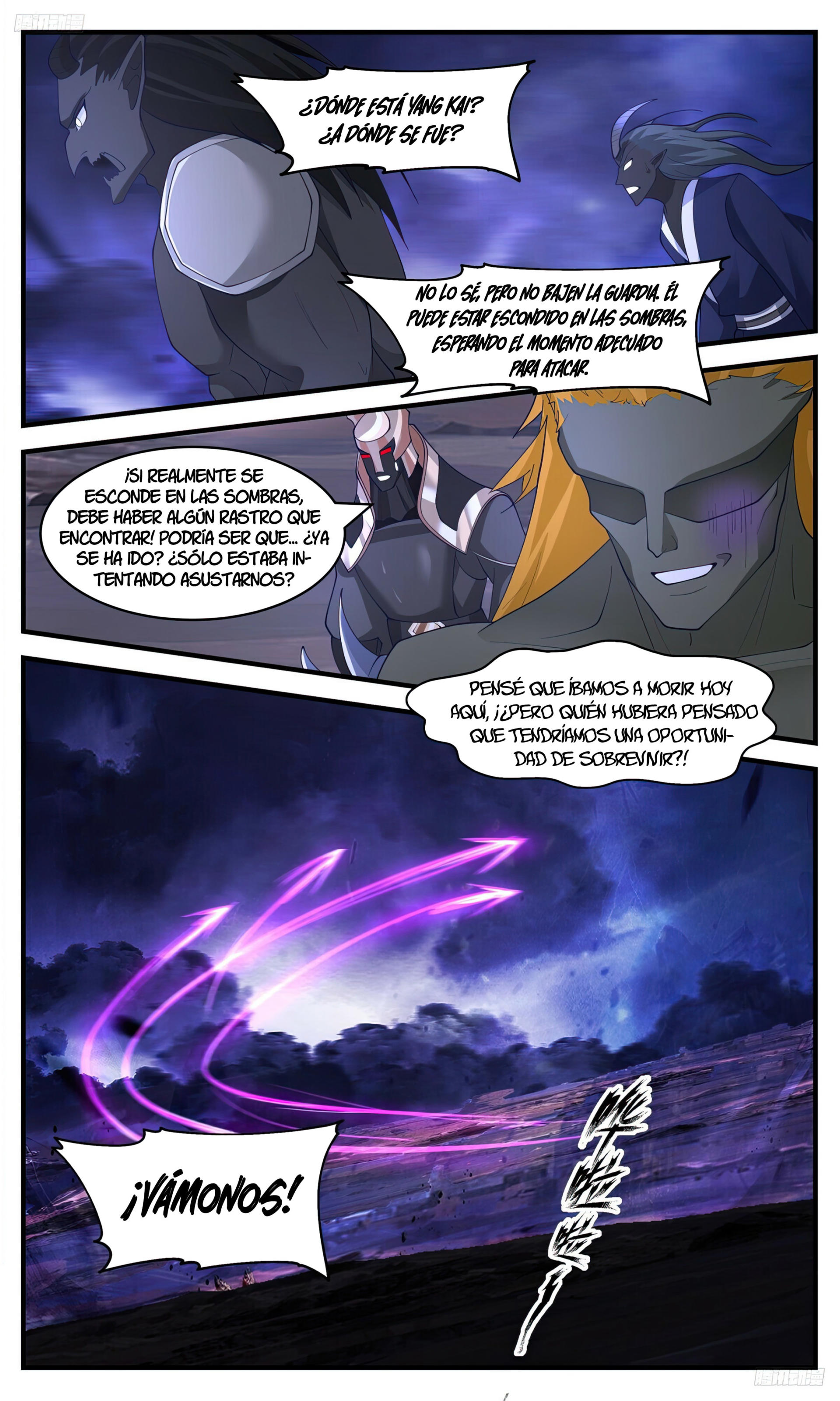 Martial Peak Capítulo 3482 - Página 7 en español