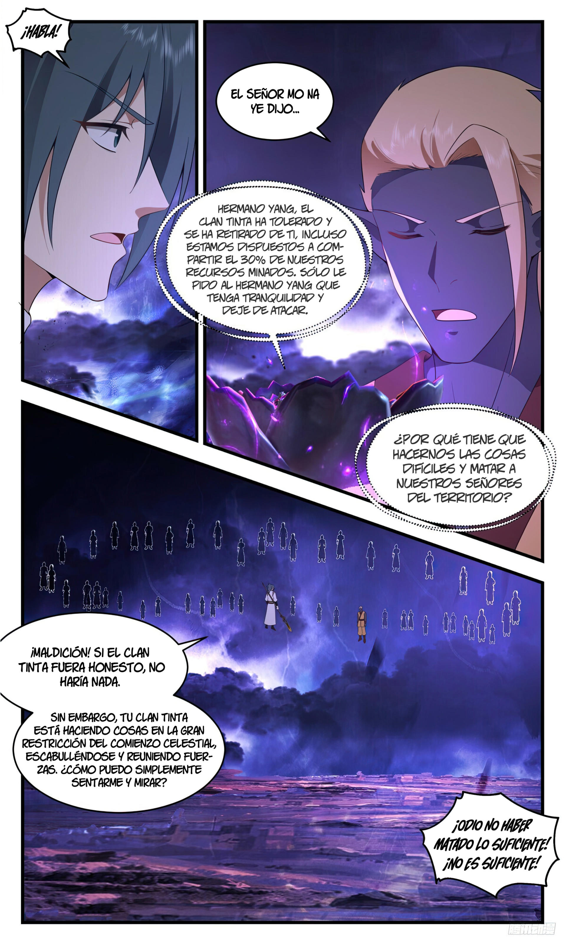 Martial Peak Capítulo 3484 - Página 12 en español