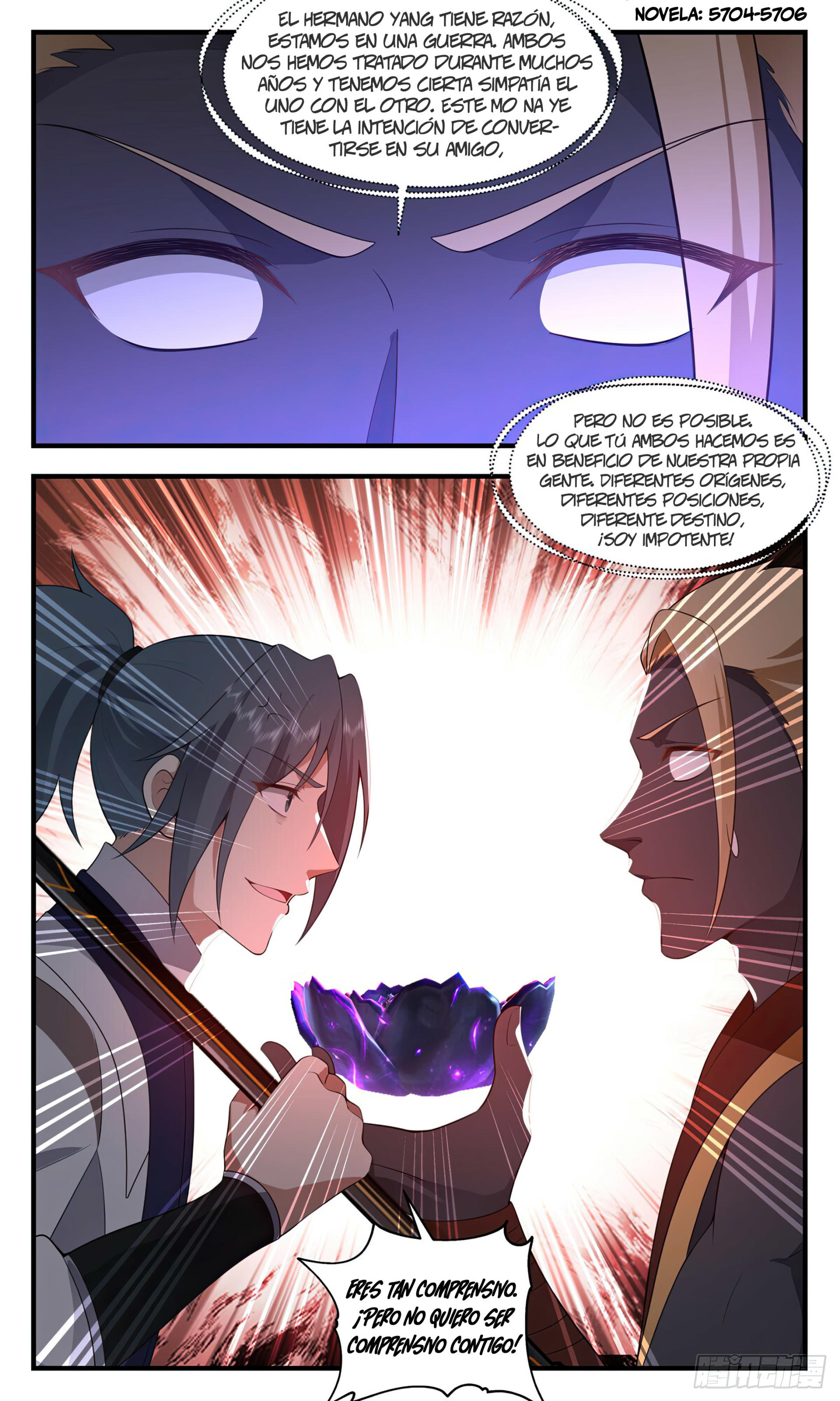 Martial Peak Capítulo 3484 - Página 13 en español