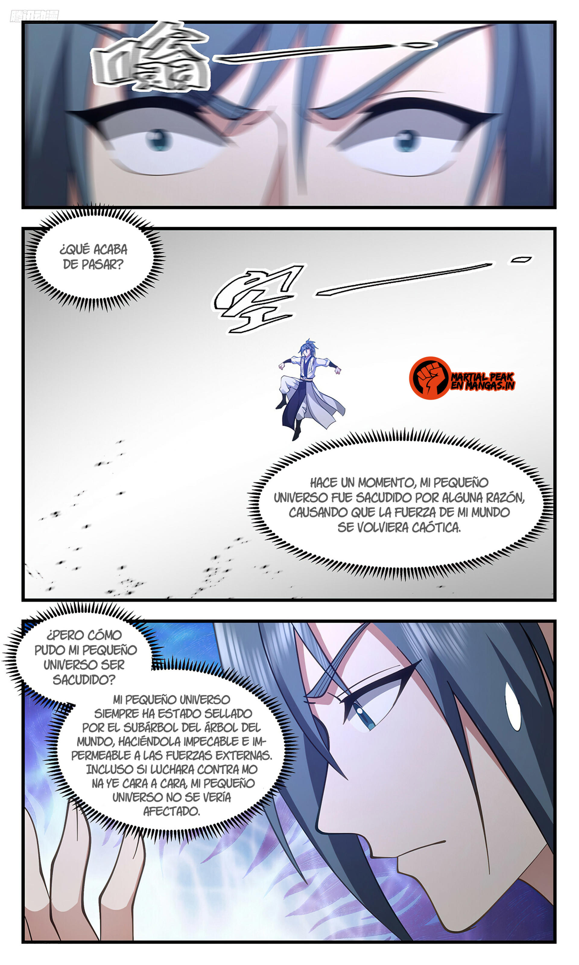 Martial Peak Capítulo 3488 - Página 5 en español