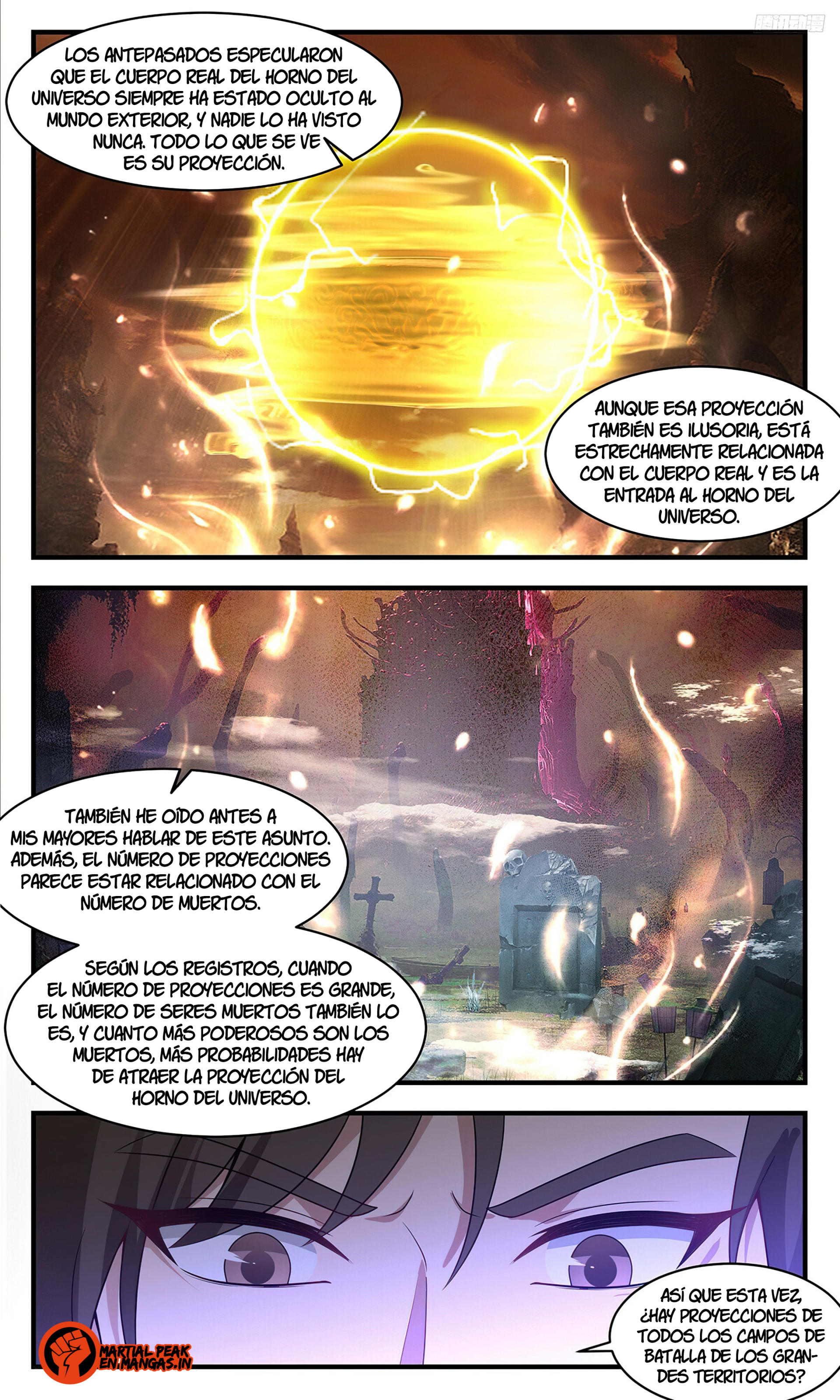 Martial Peak Capítulo 3489 - Página 6 en español