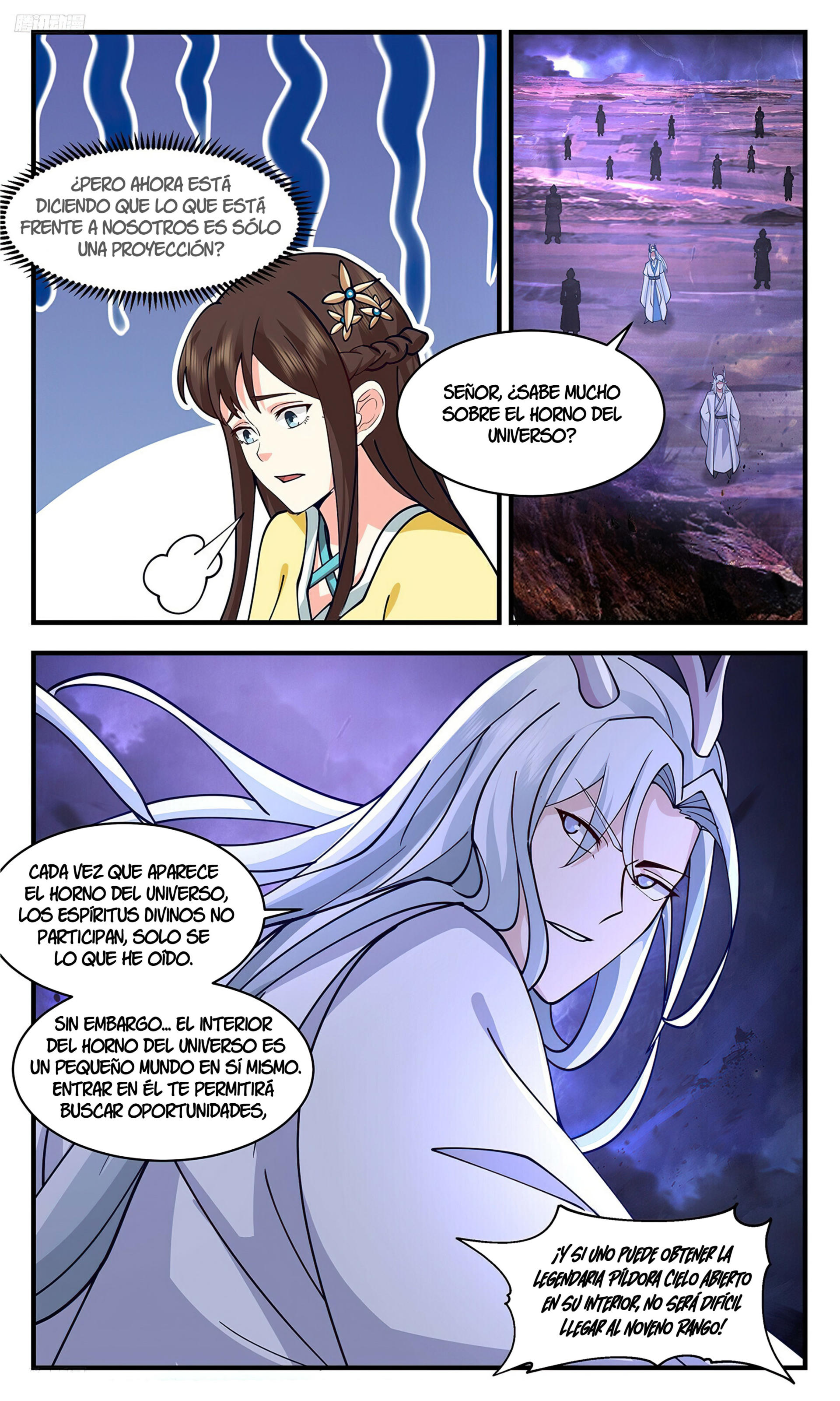 Martial Peak Capítulo 3490 - Página 9 en español