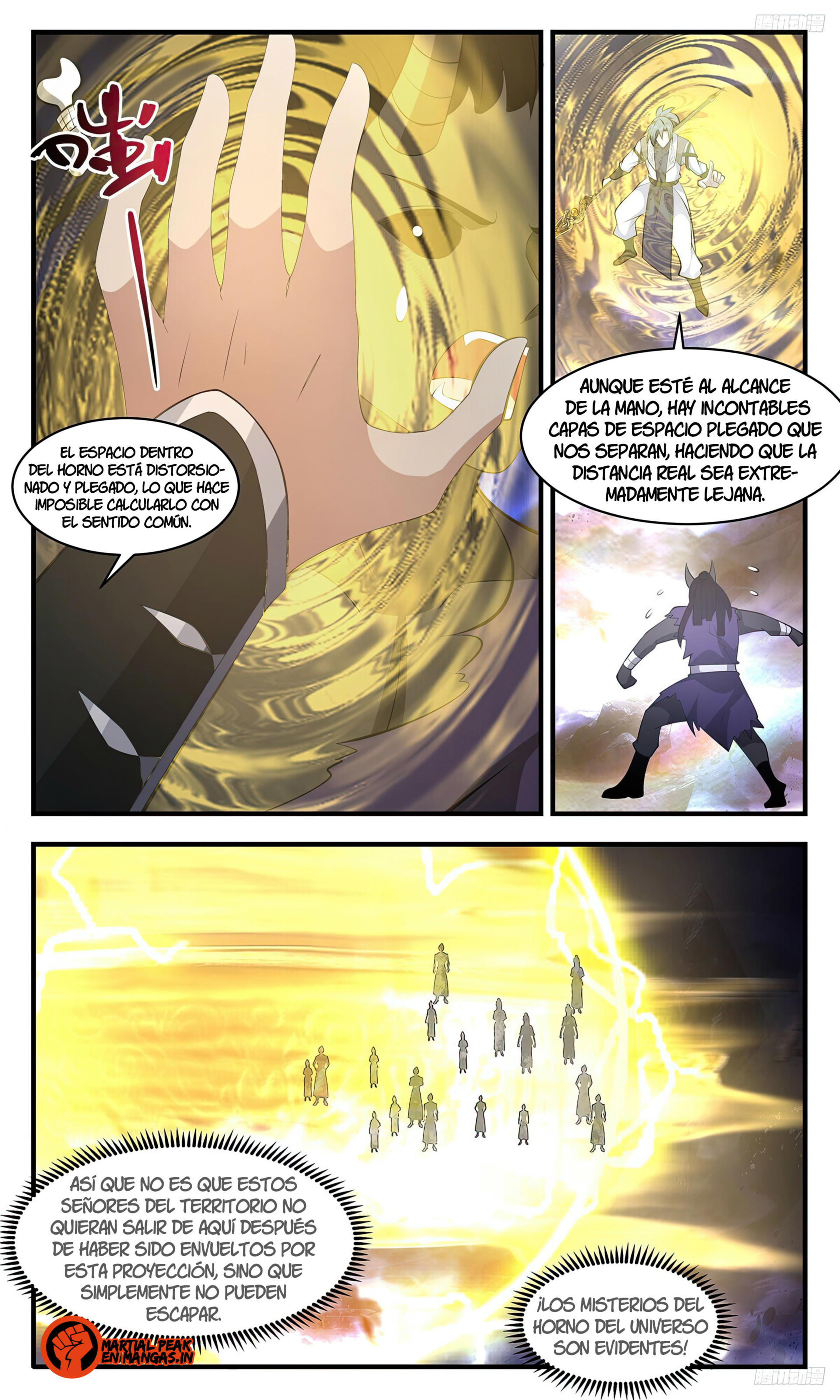 Martial Peak Capítulo 3491 - Página 8 en español