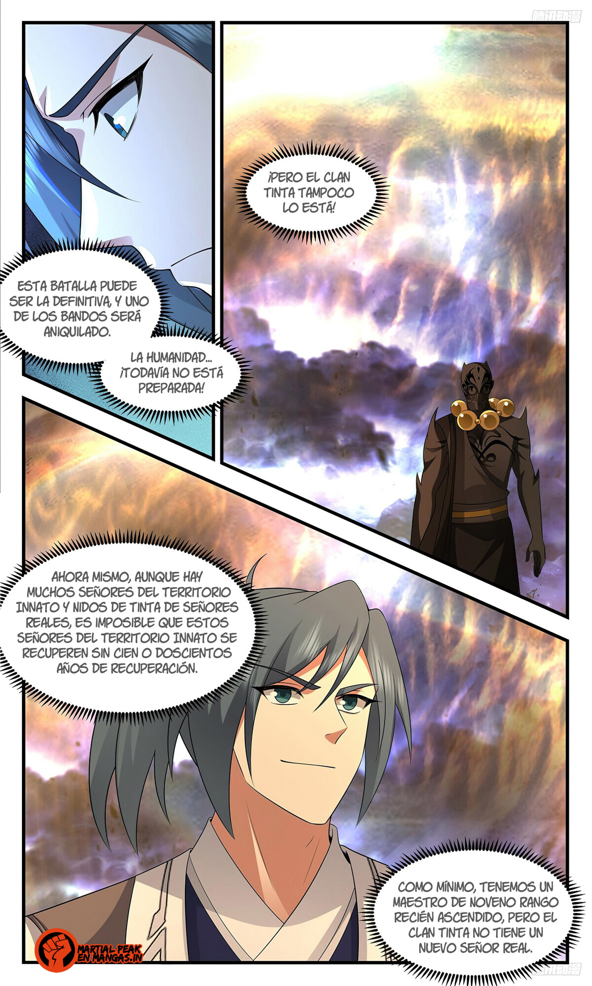 Martial Peak Capítulo 3493 - Página 10 en español