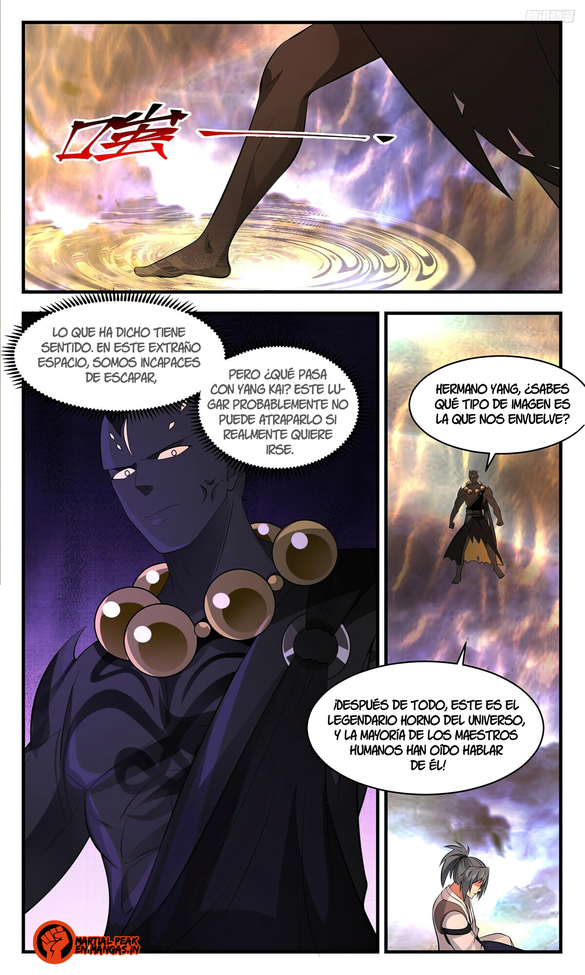 Martial Peak Capítulo 3493 - Página 6 en español