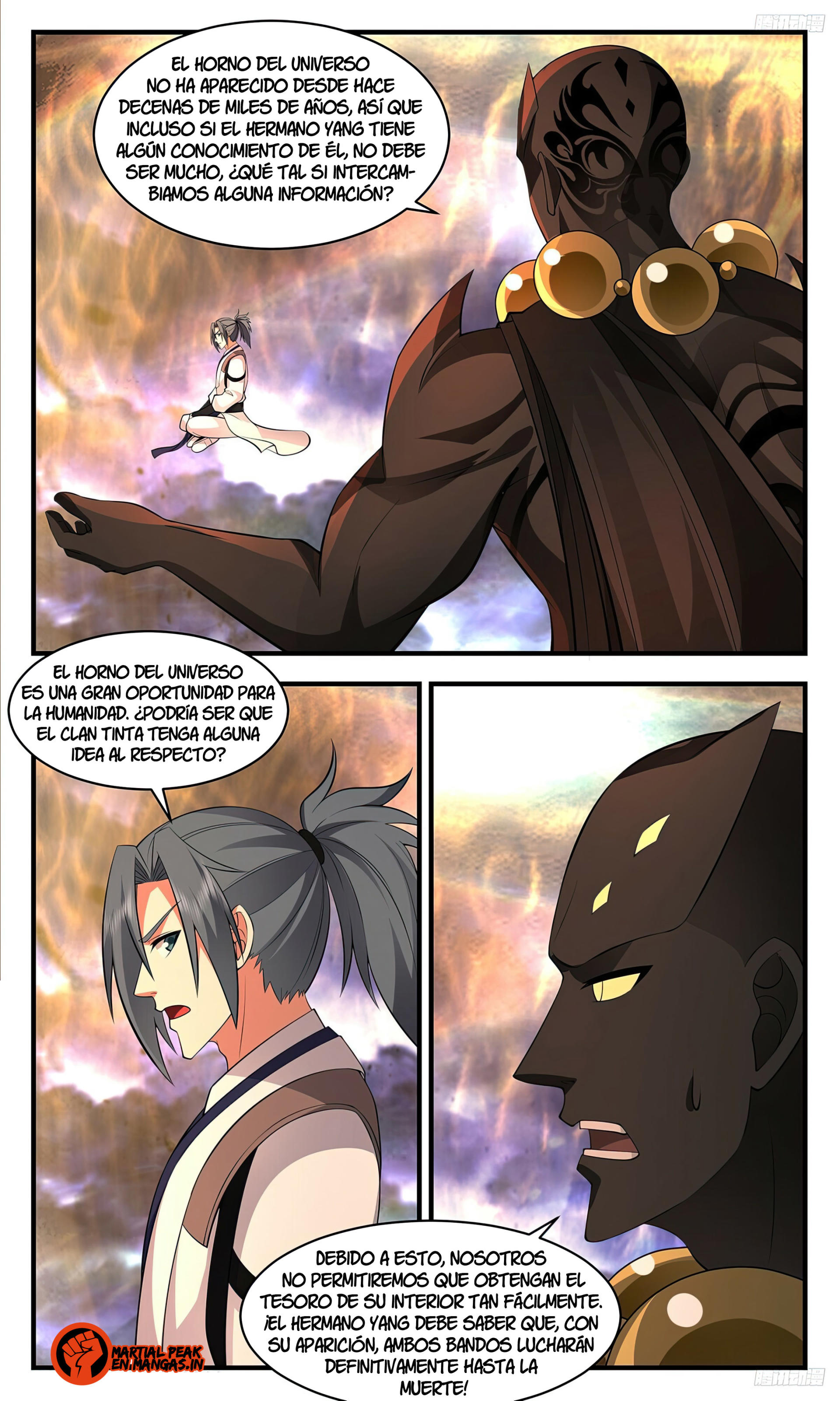 Martial Peak Capítulo 3493 - Página 8 en español