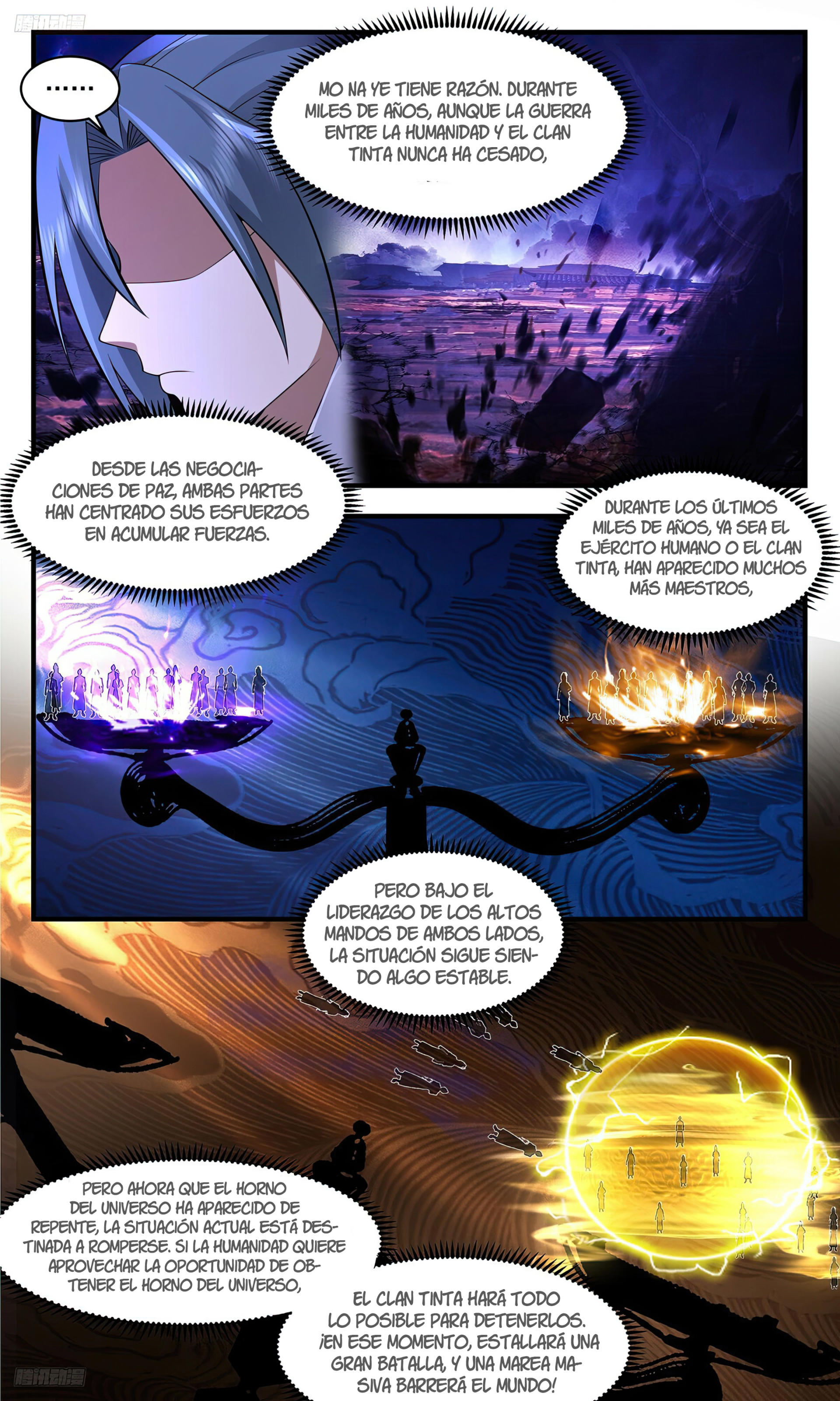 Martial Peak Capítulo 3493 - Página 9 en español