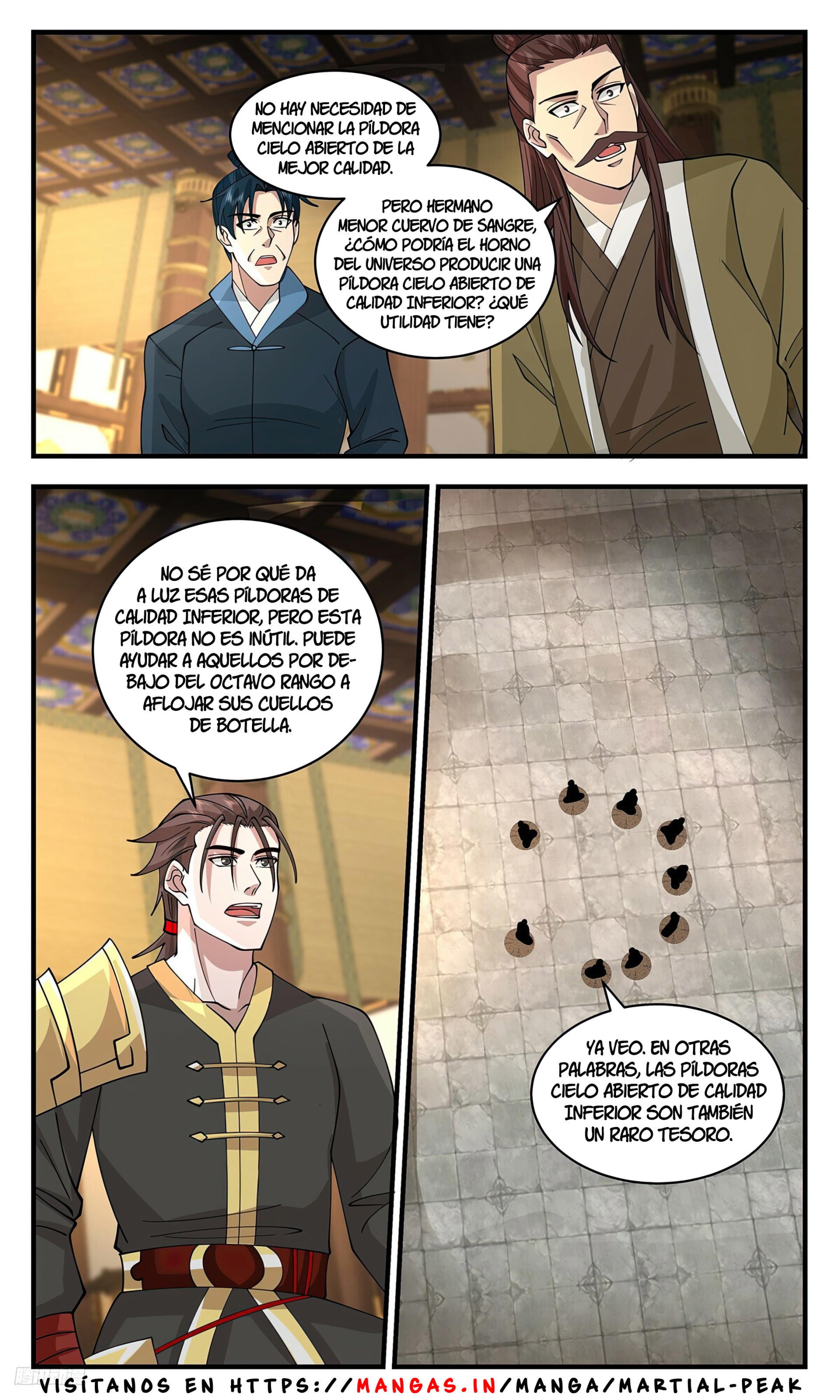 Martial Peak Capítulo 3502 - Página 11 en español