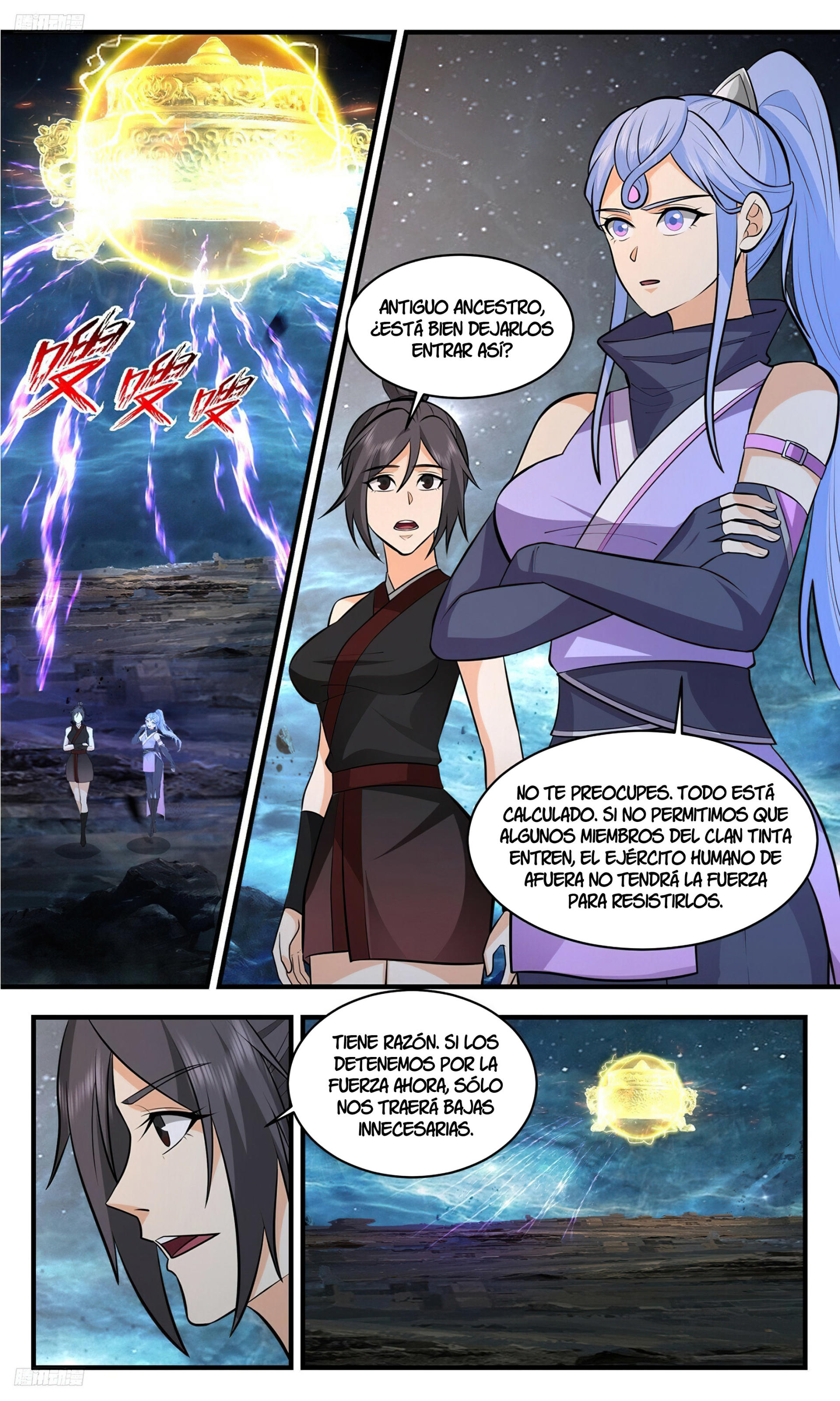 Martial Peak Capítulo 3505 - Página 3 en español