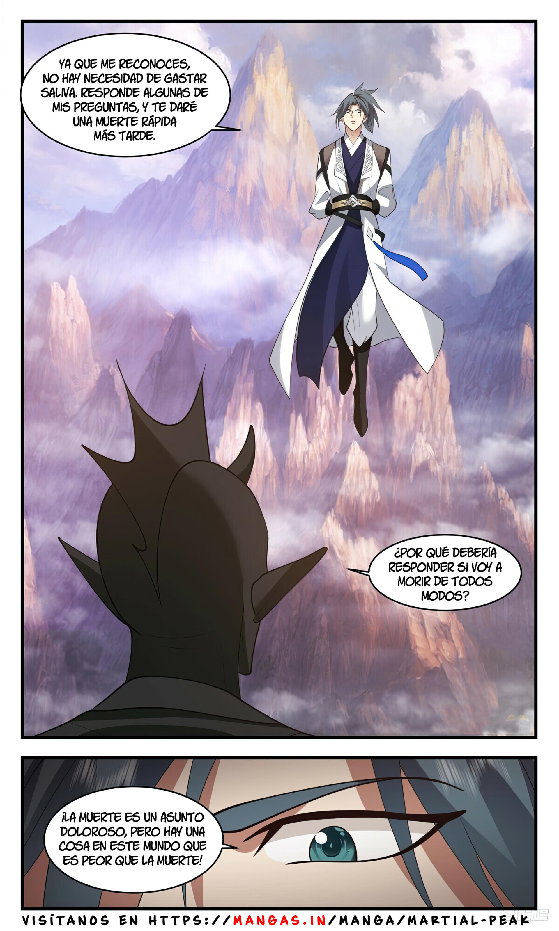 Martial Peak Capítulo 3506 - Página 12 en español