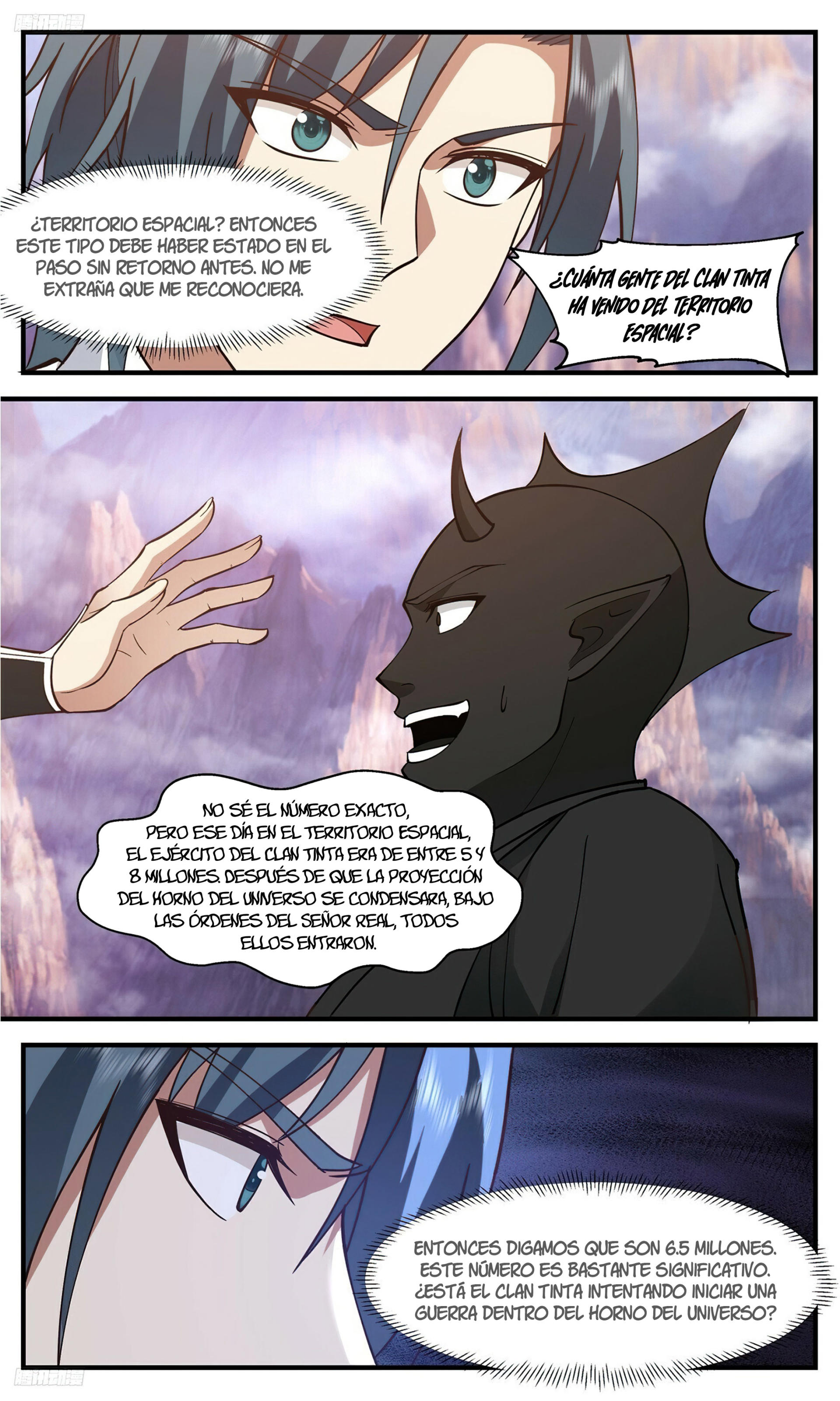 Martial Peak Capítulo 3507 - Página 3 en español