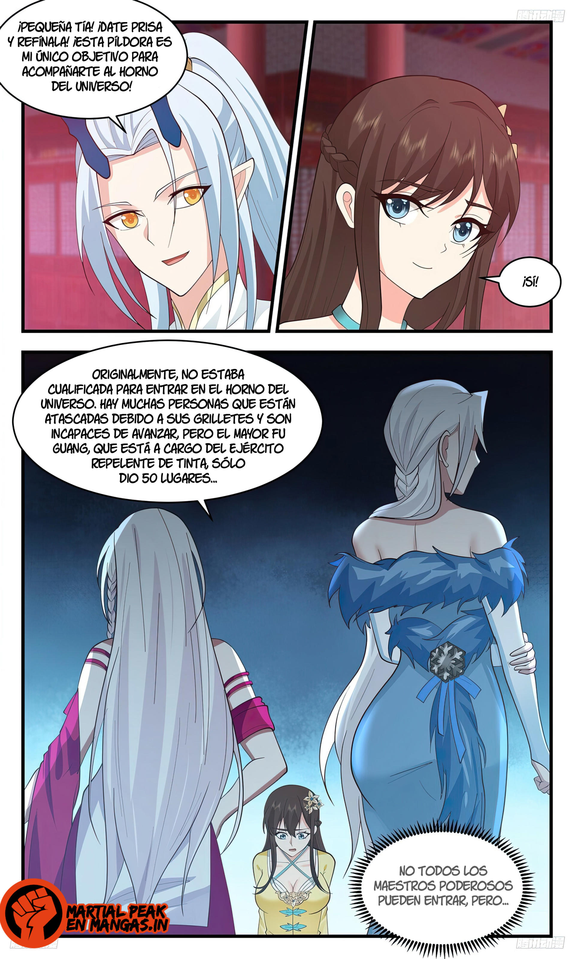 Martial Peak Capítulo 3512 - Página 8 en español