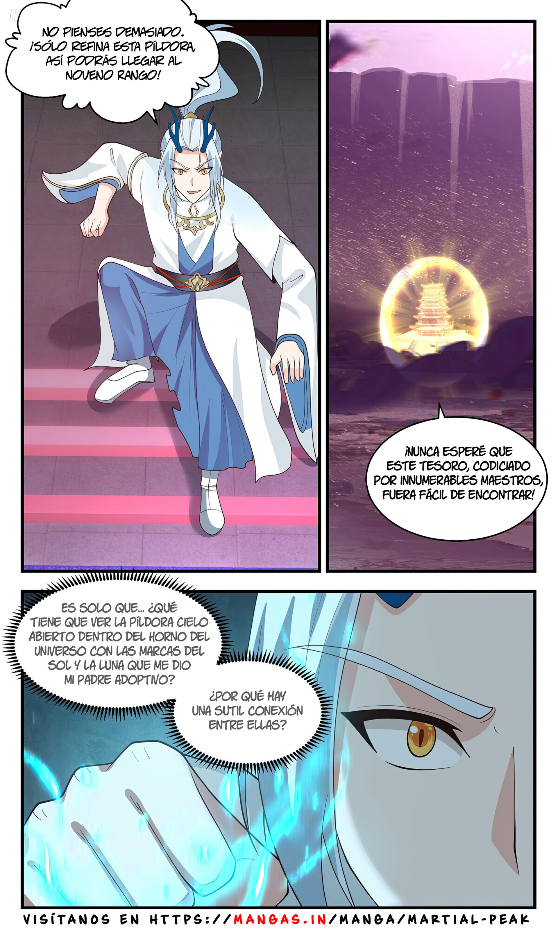 Martial Peak Capítulo 3512 - Página 9 en español