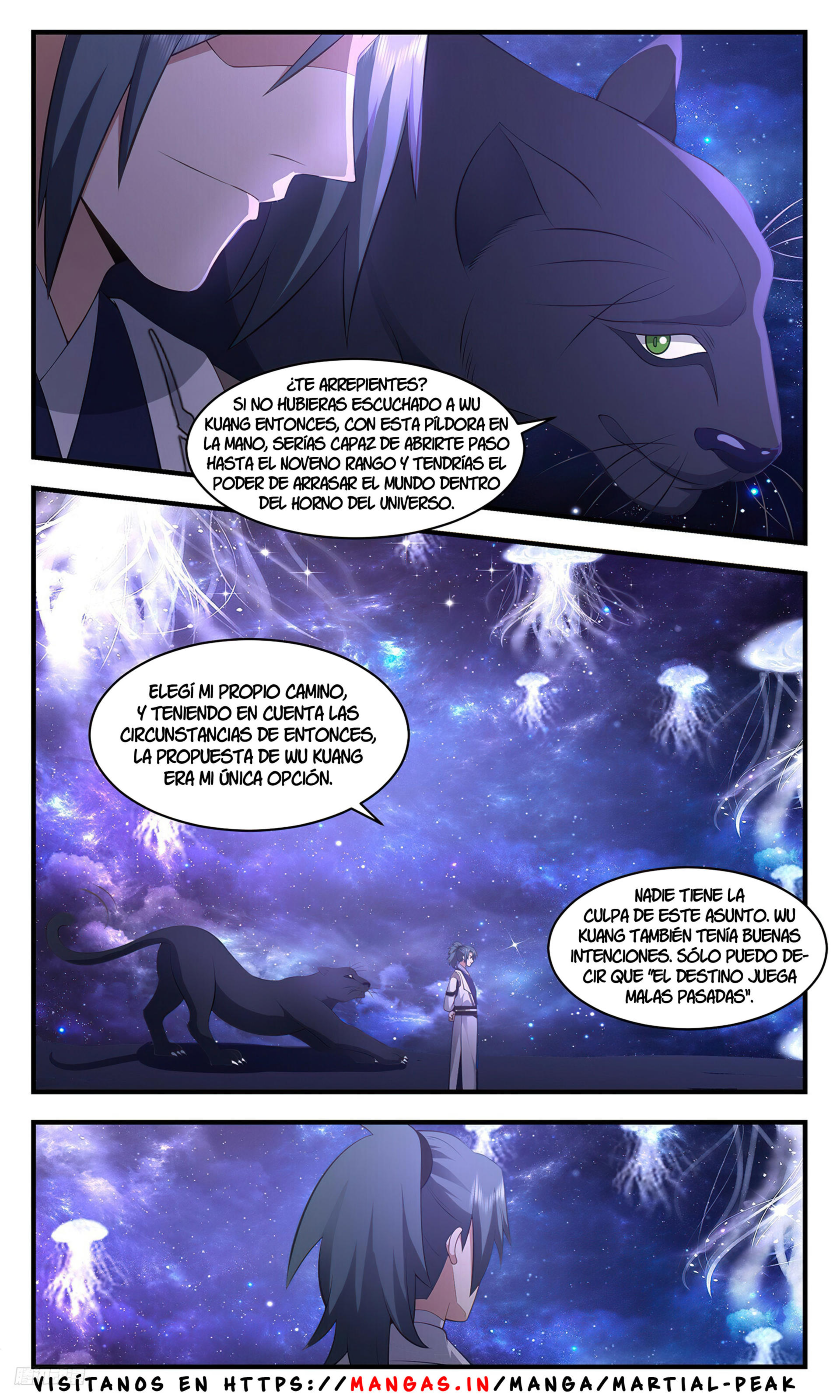 Martial Peak Capítulo 3517 - Página 11 en español