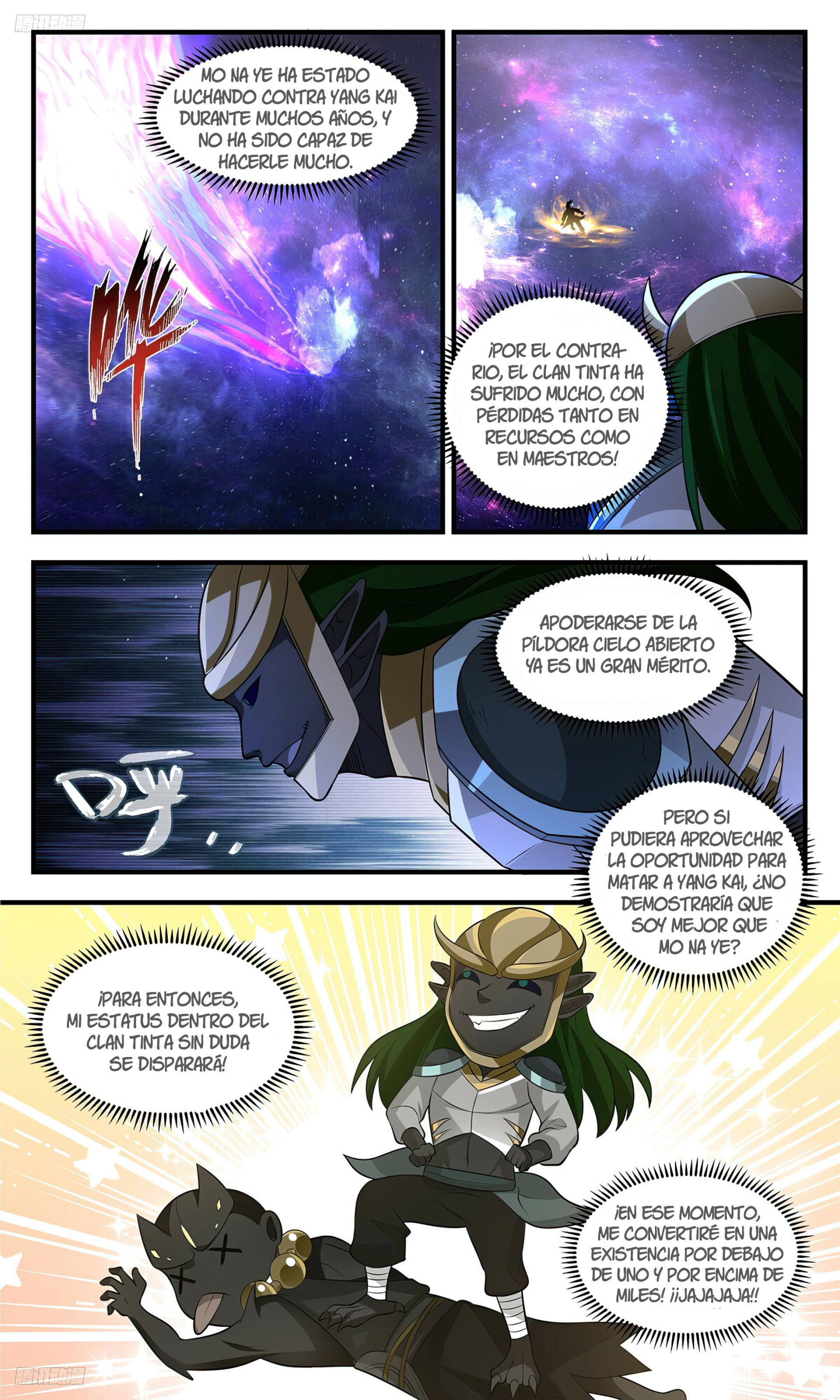 Martial Peak Capítulo 3519 - Página 9 en español