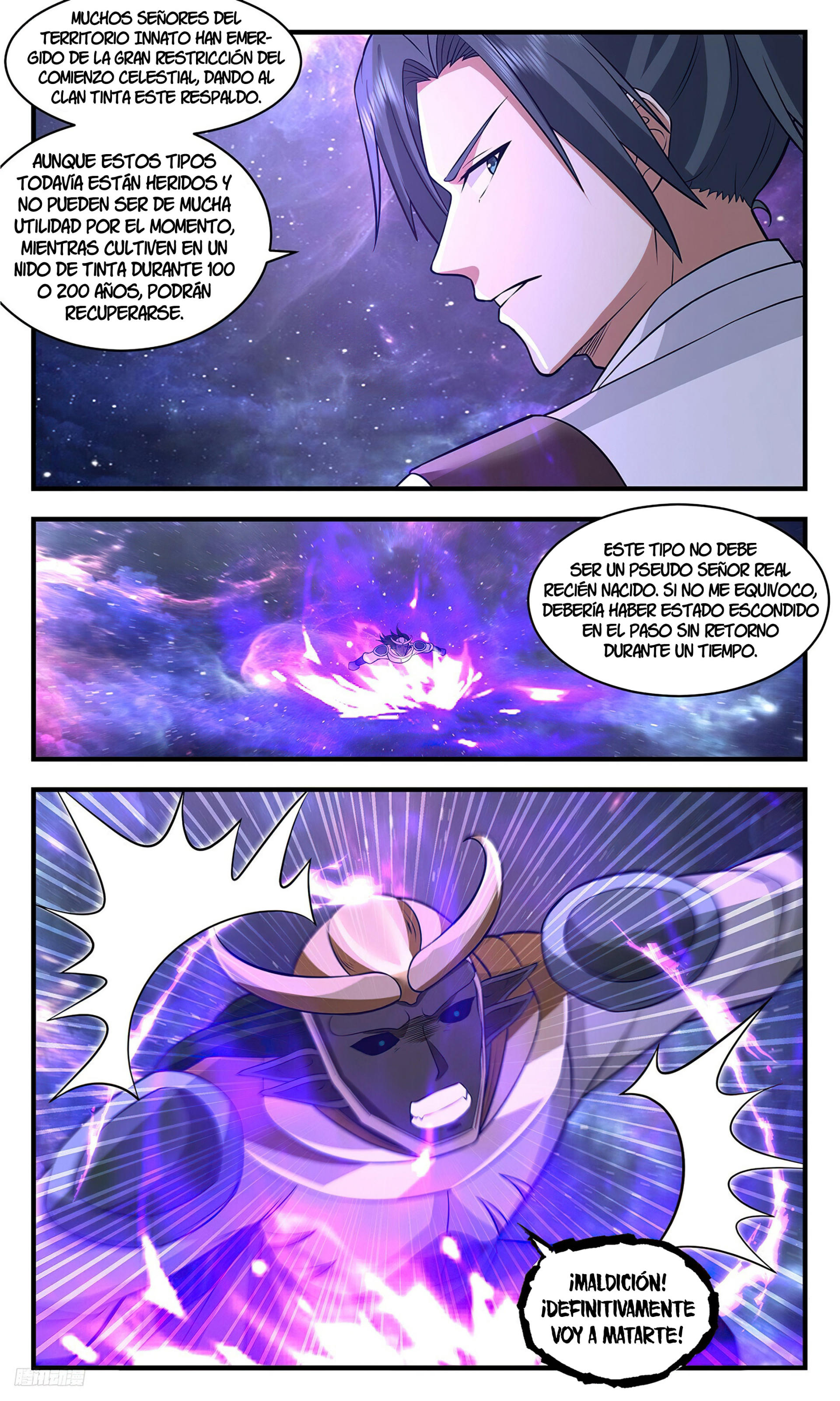 Martial Peak Capítulo 3520 - Página 3 en español