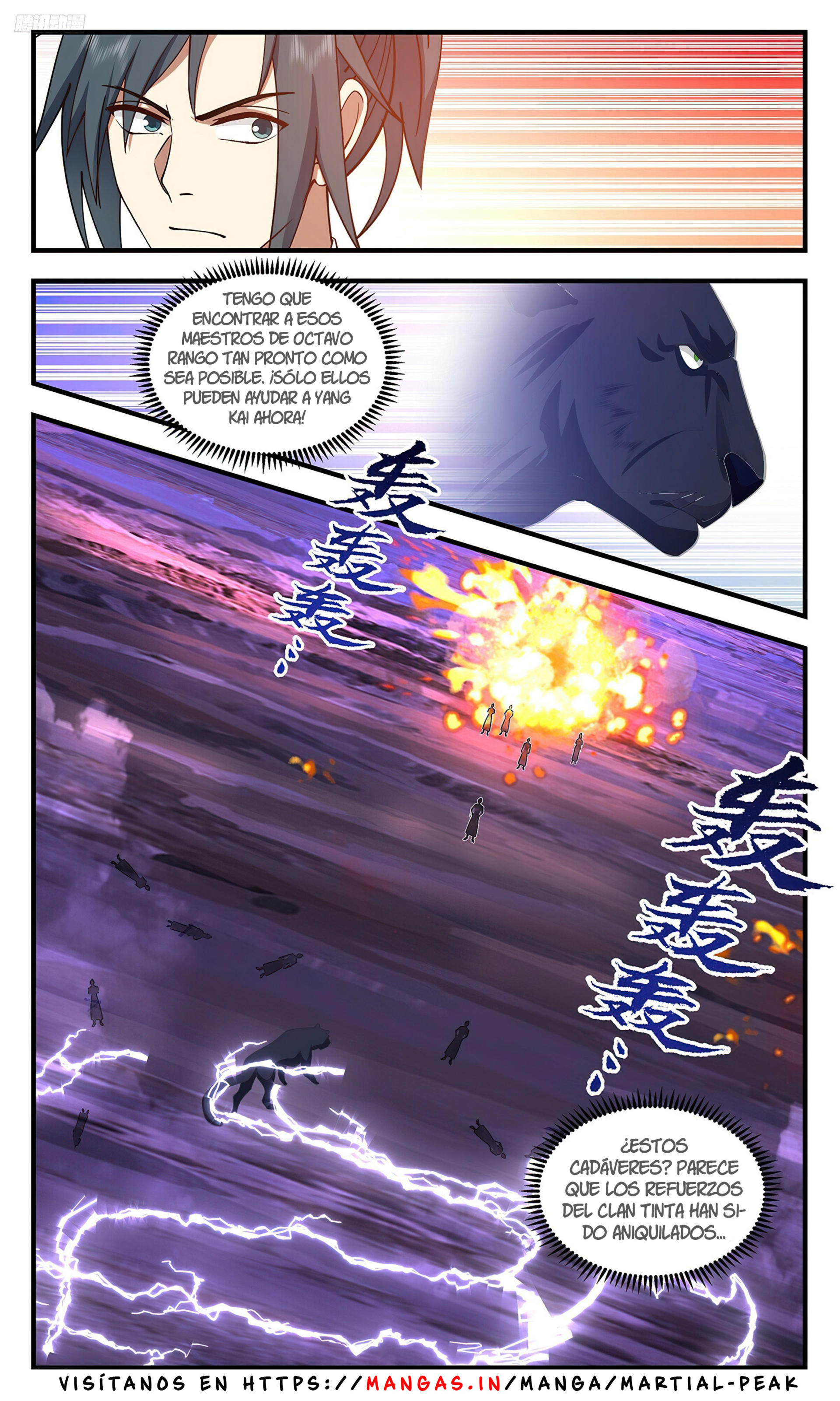 Martial Peak Capítulo 3521 - Página 9 en español