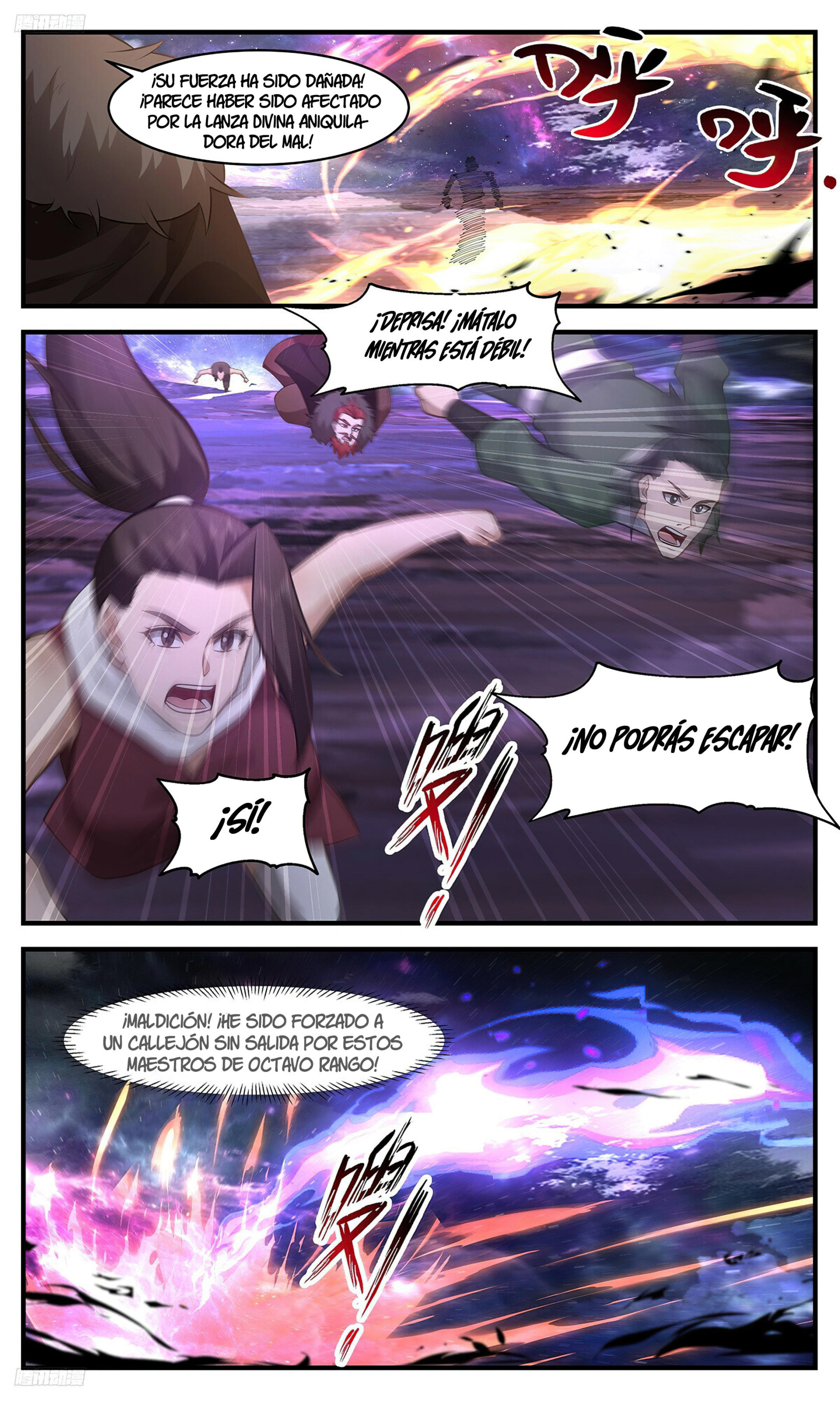 Martial Peak Capítulo 3522 - Página 3 en español