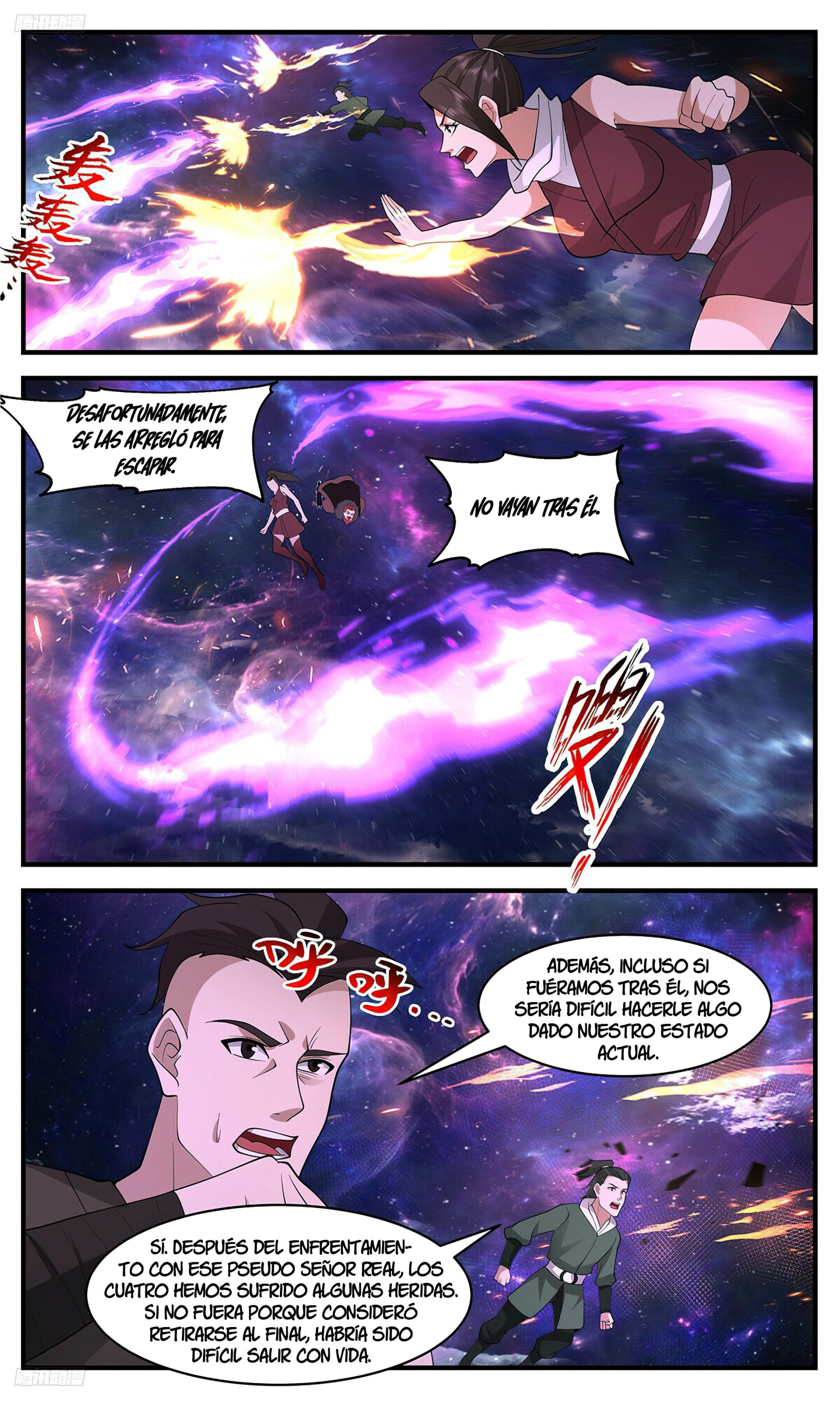 Martial Peak Capítulo 3522 - Página 5 en español