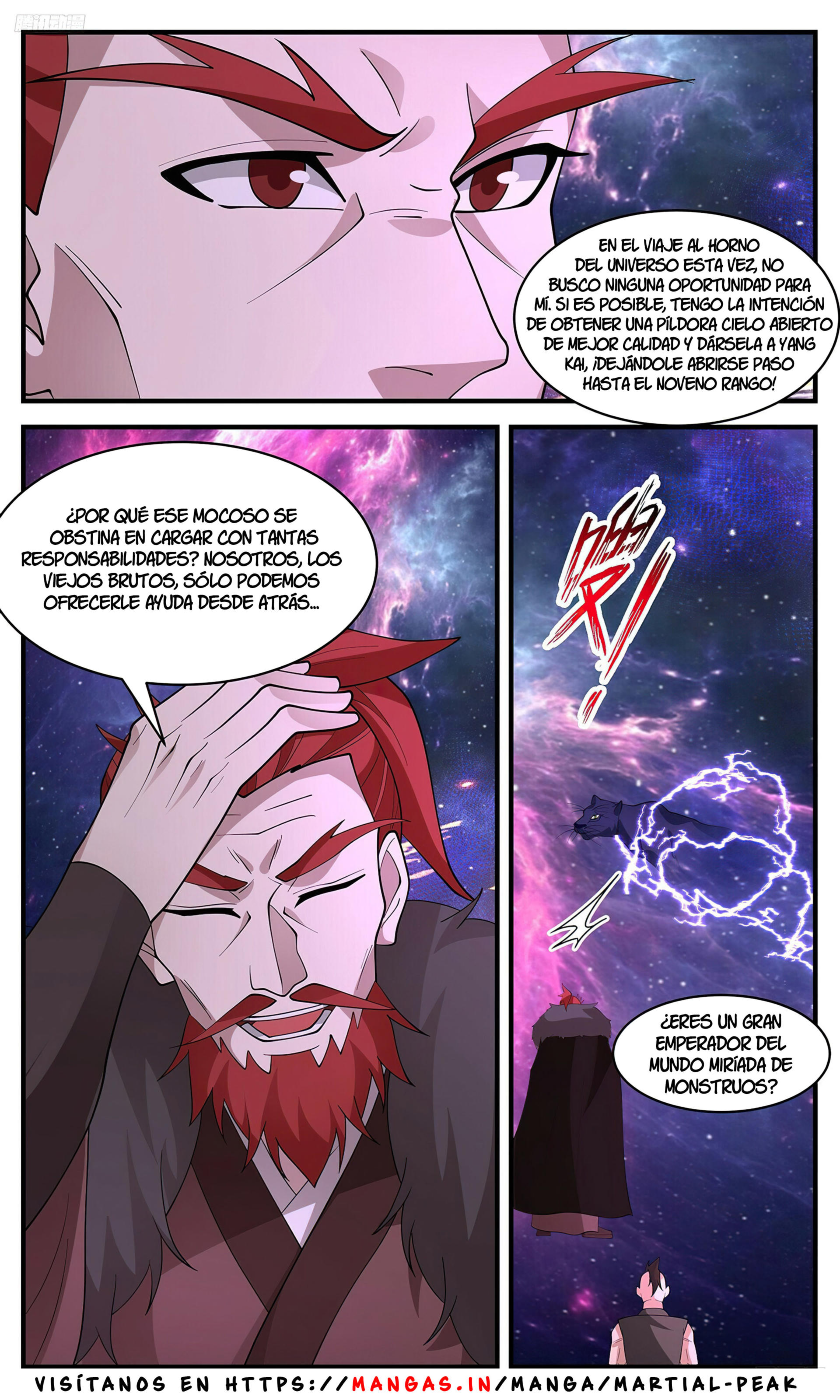 Martial Peak Capítulo 3522 - Página 7 en español