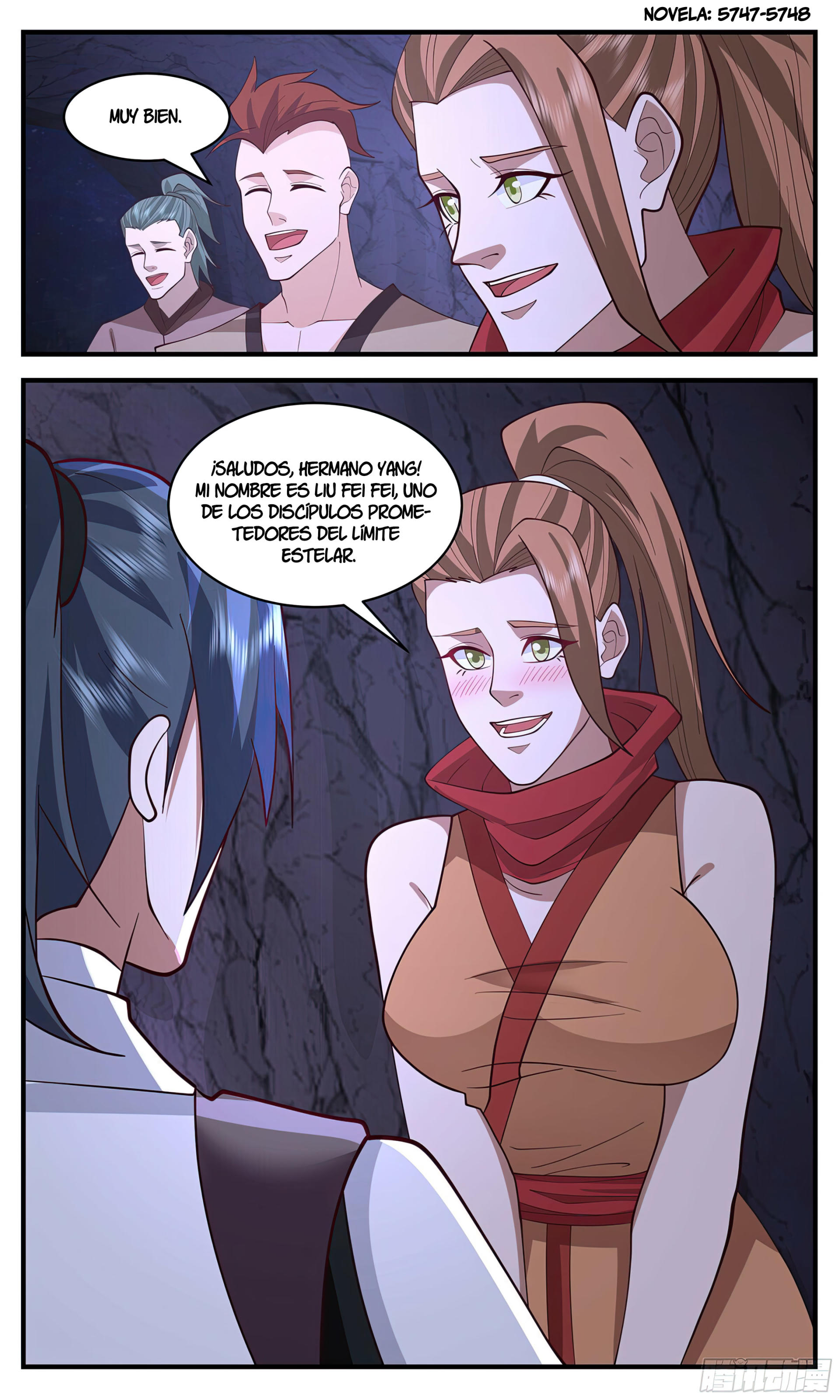 Martial Peak Capítulo 3524 - Página 13 en español
