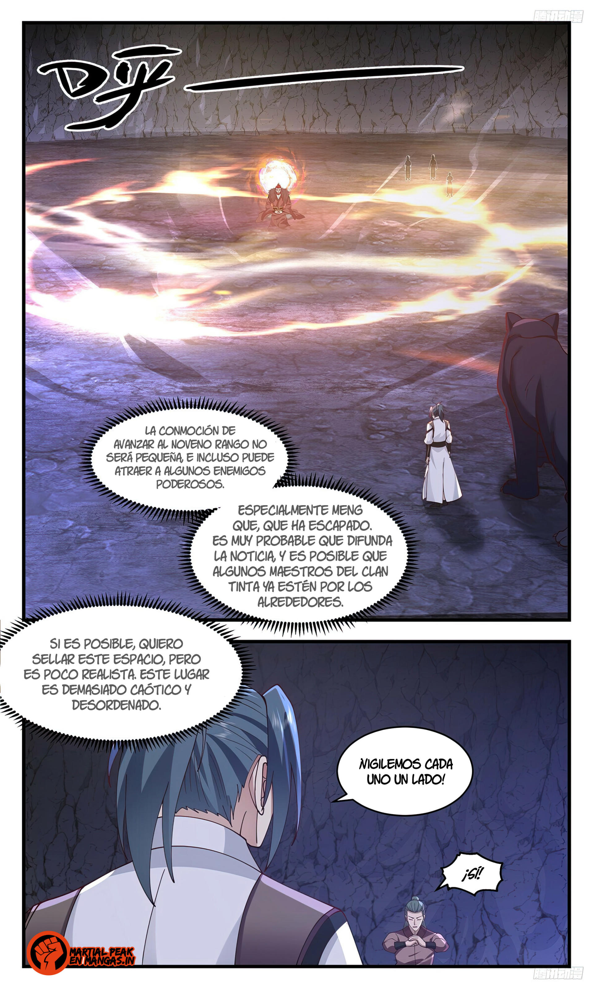 Martial Peak Capítulo 3527 - Página 8 en español