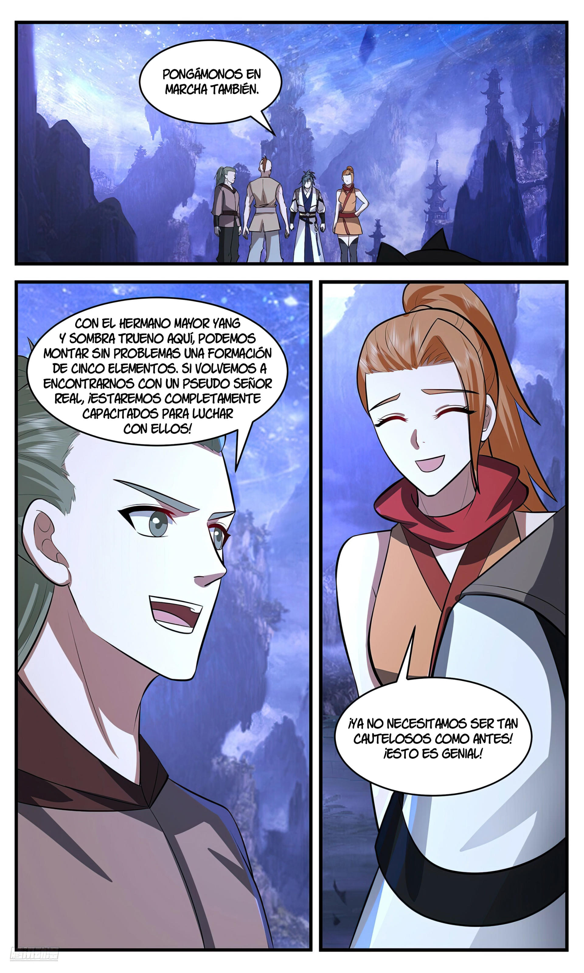 Martial Peak Capítulo 3530 - Página 11 en español