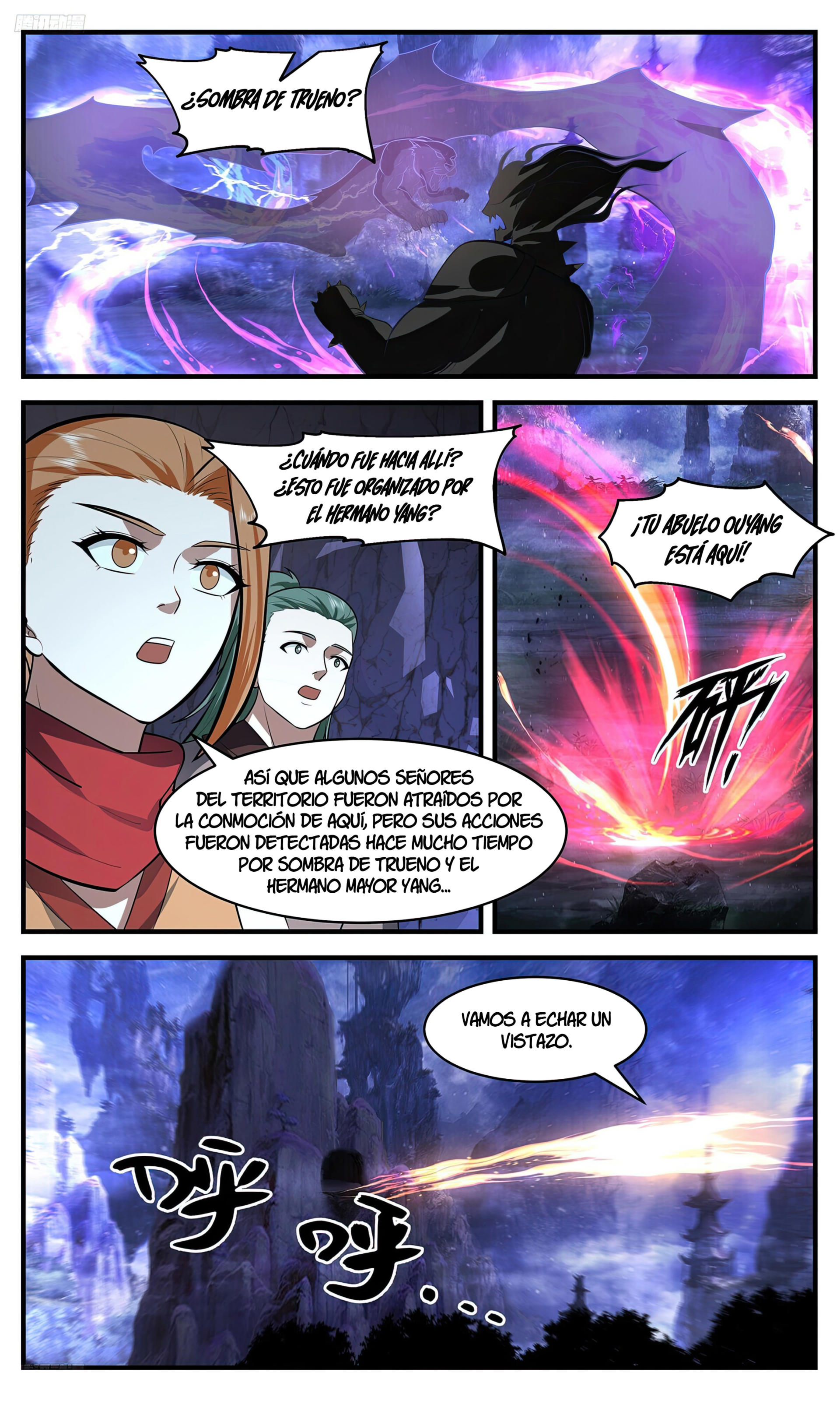 Martial Peak Capítulo 3530 - Página 5 en español