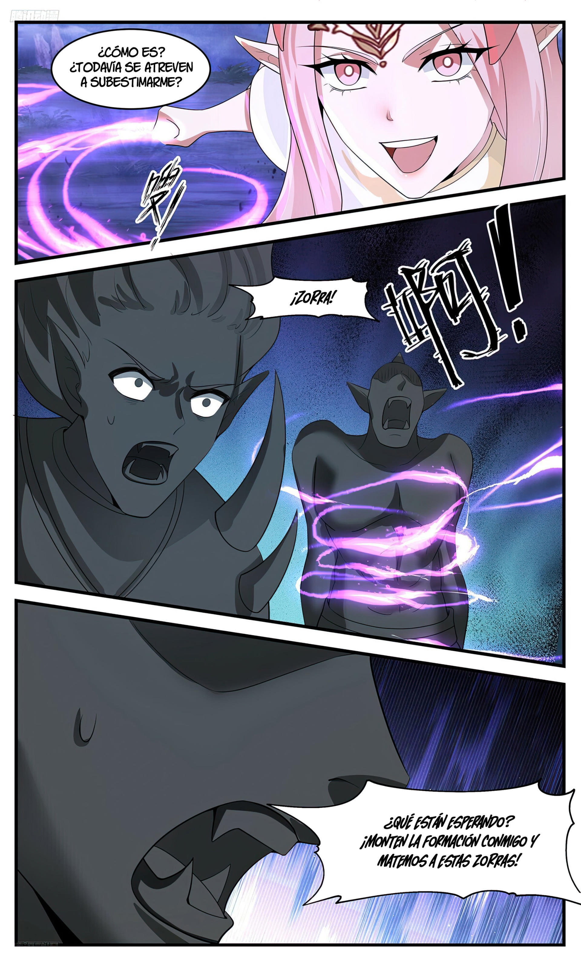 Martial Peak Capítulo 3531 - Página 9 en español