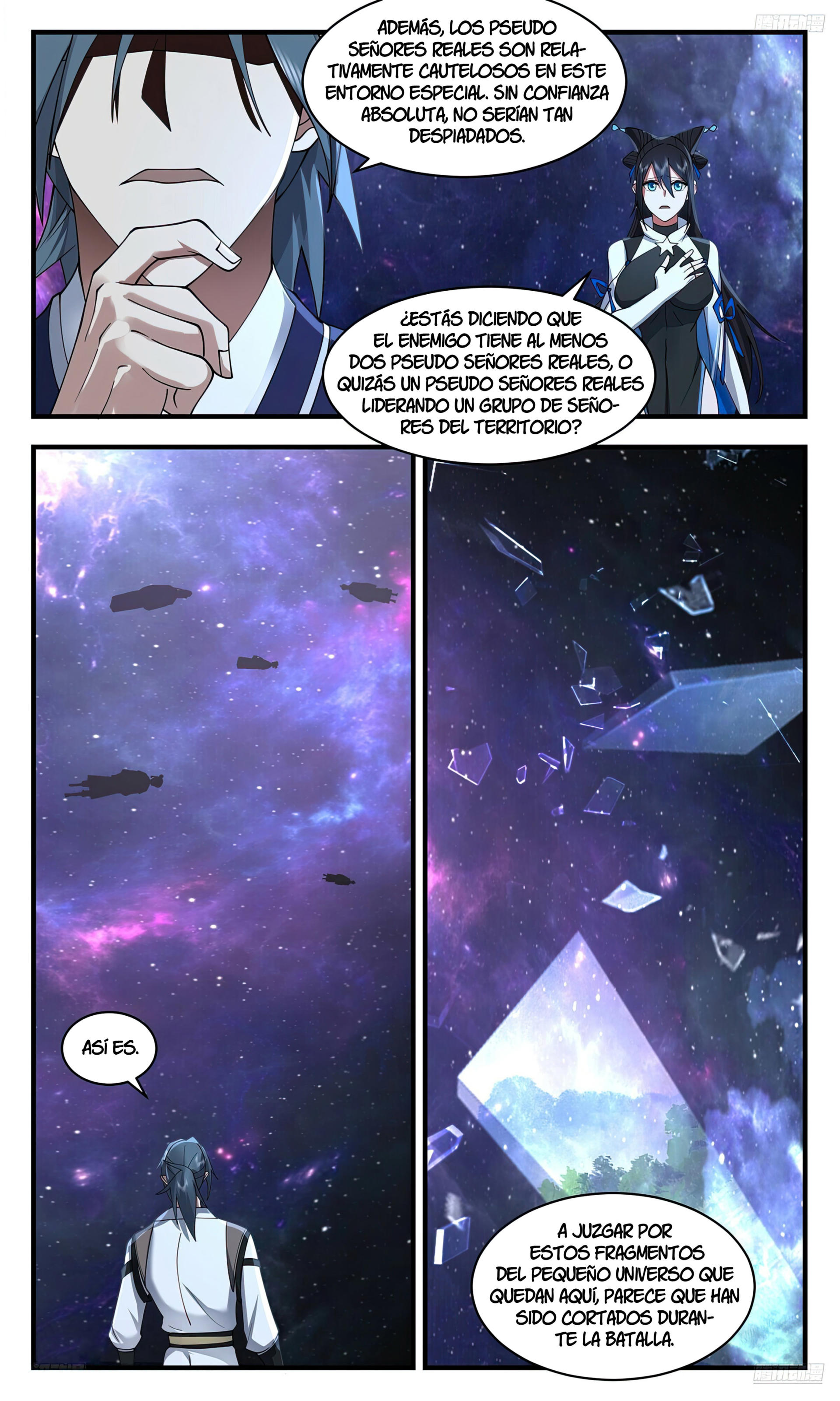 Martial Peak Capítulo 3534 - Página 8 en español
