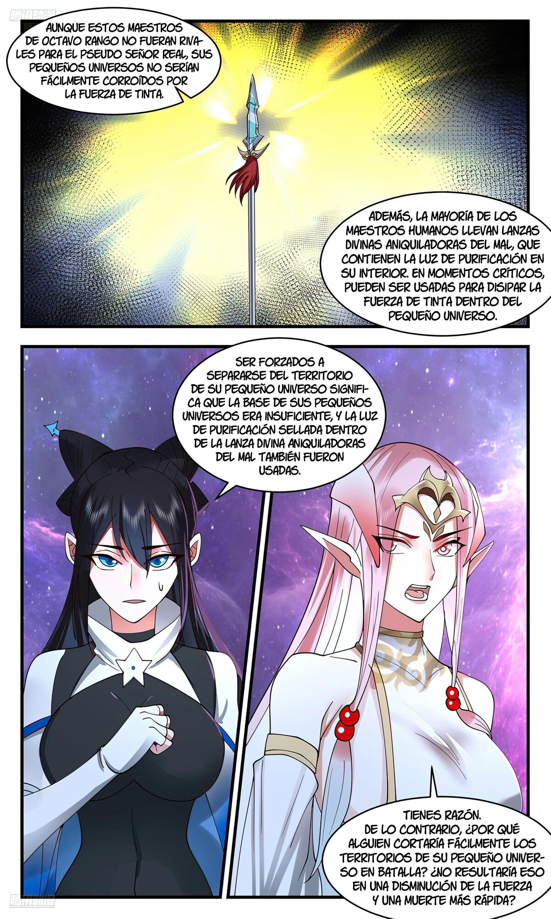Martial Peak Capítulo 3534 - Página 9 en español