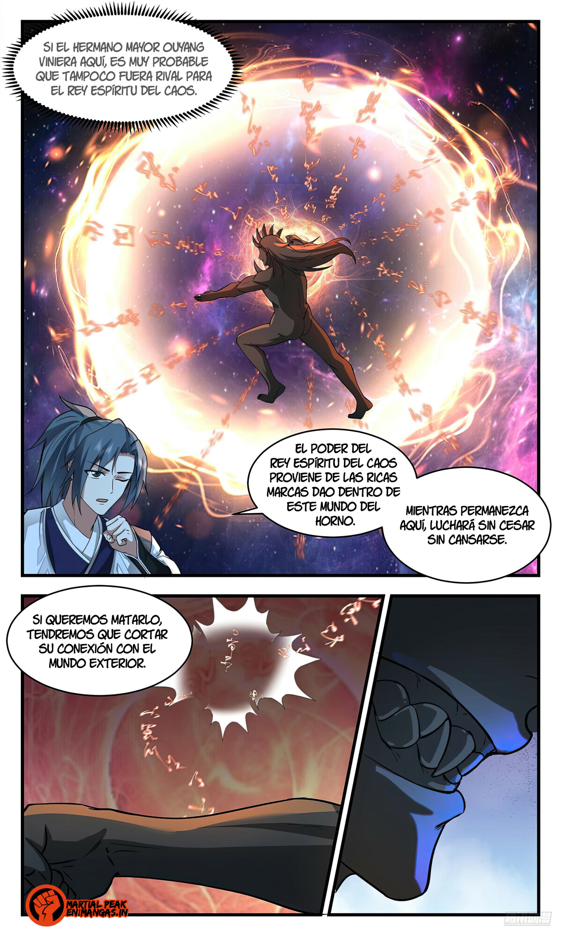 Martial Peak Capítulo 3537 - Página 12 en español
